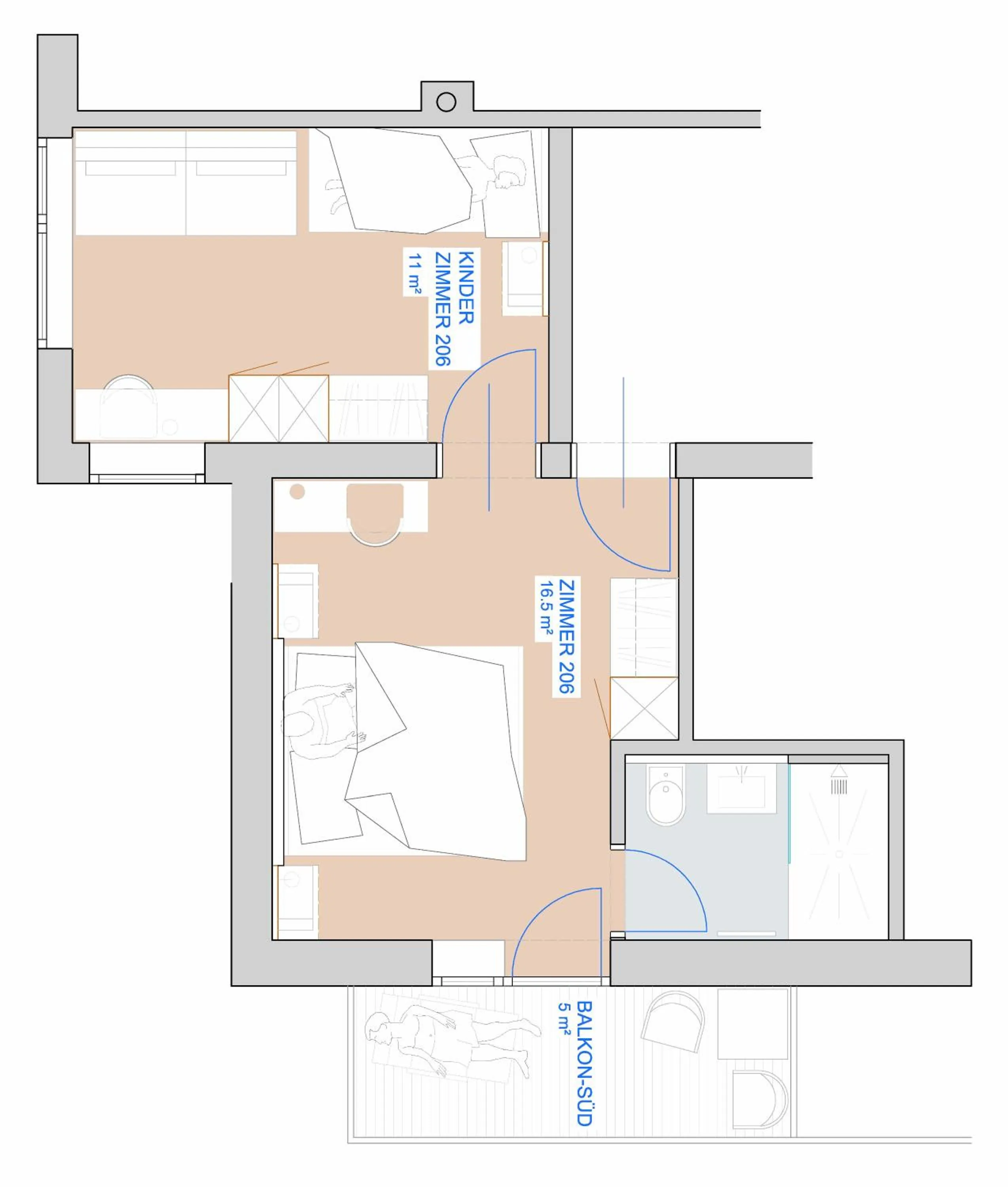 Photo of the whole room in Hotel Macun, Vent im Ötztal