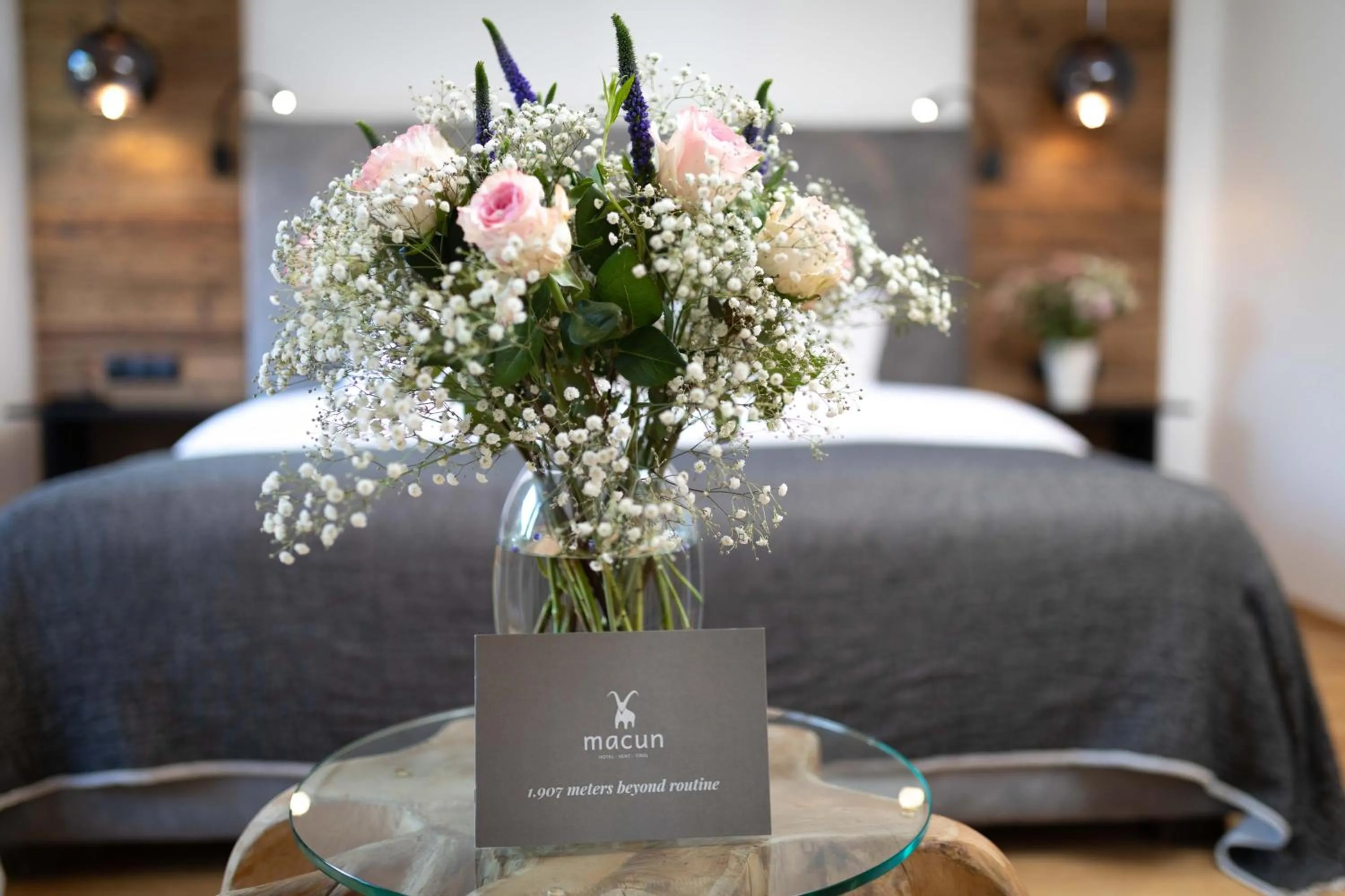 Bed in Hotel Macun, Vent im Ötztal