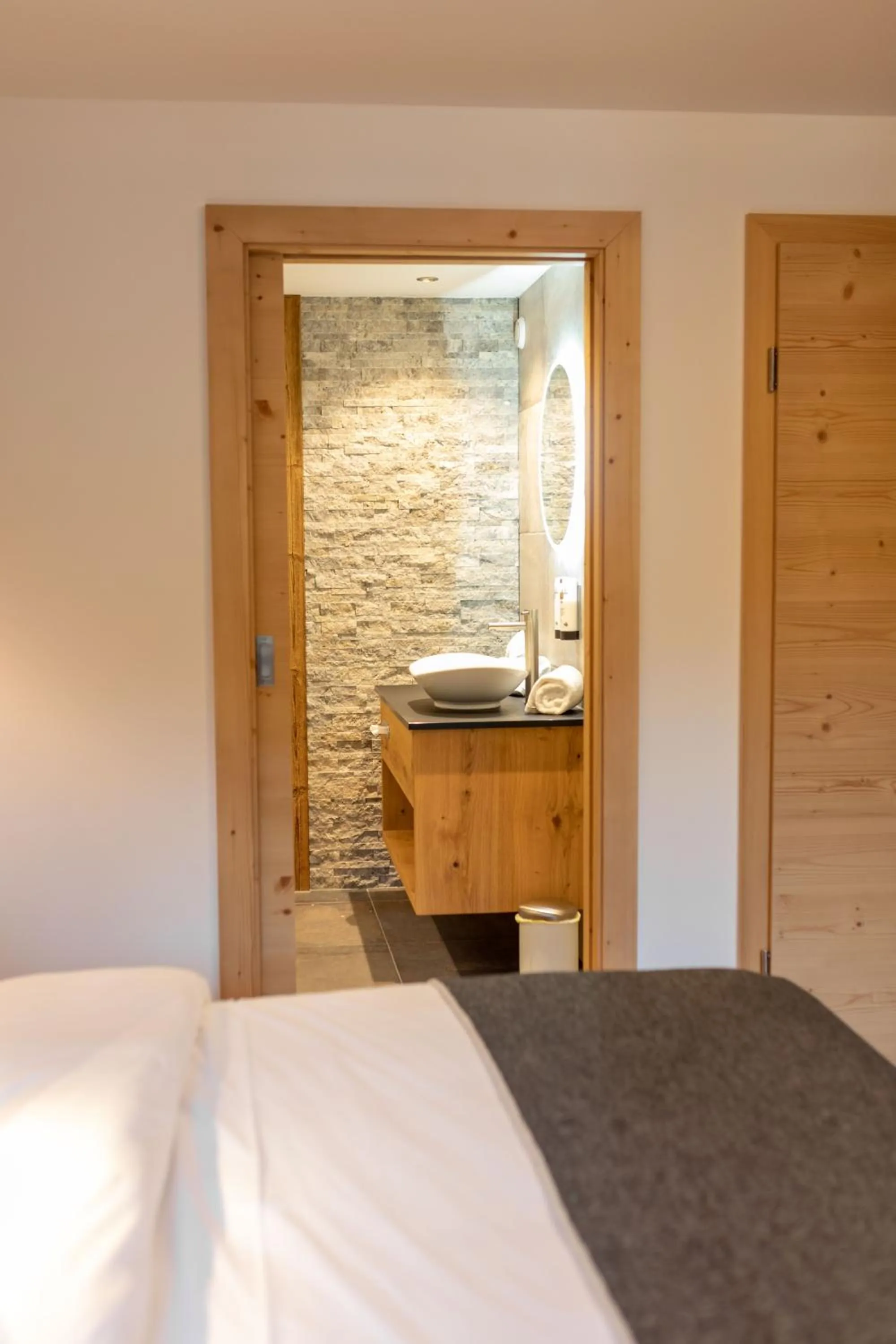 Bed in Hotel Macun, Vent im Ötztal