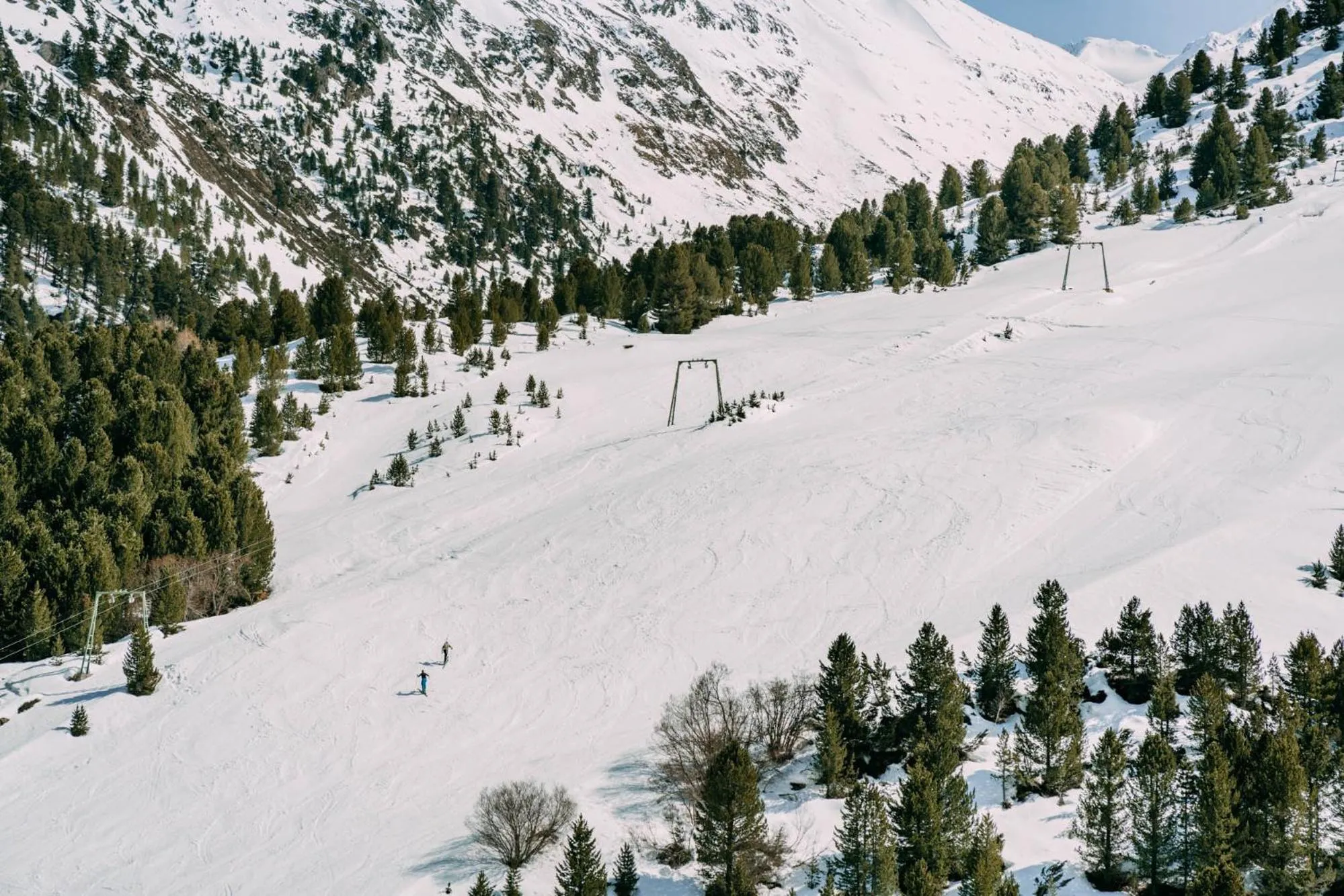 Winter in Hotel Macun, Vent im Ötztal