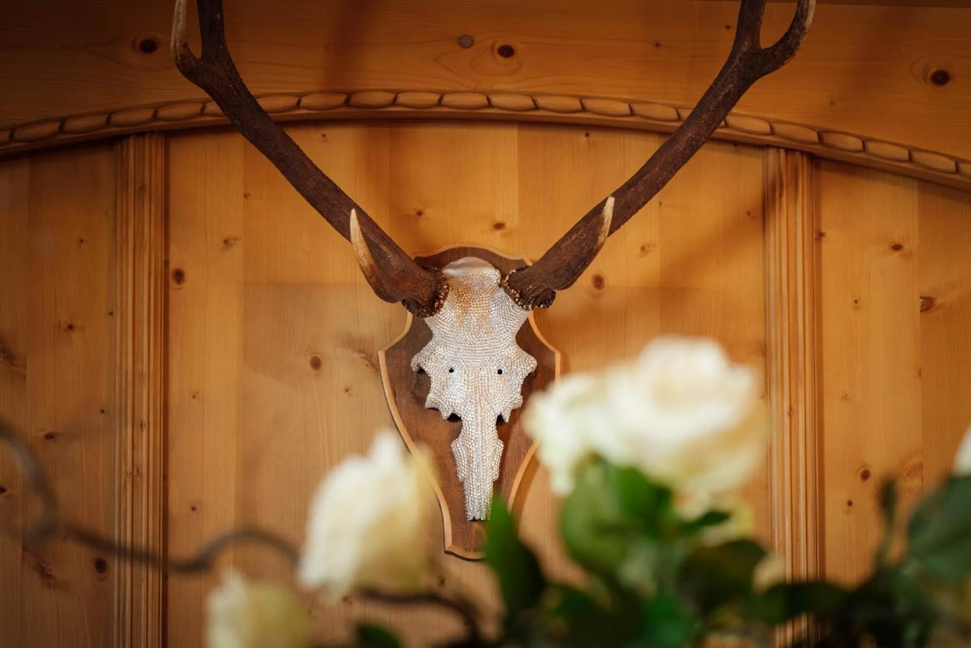 Decorative detail in Hotel Macun, Vent im Ötztal