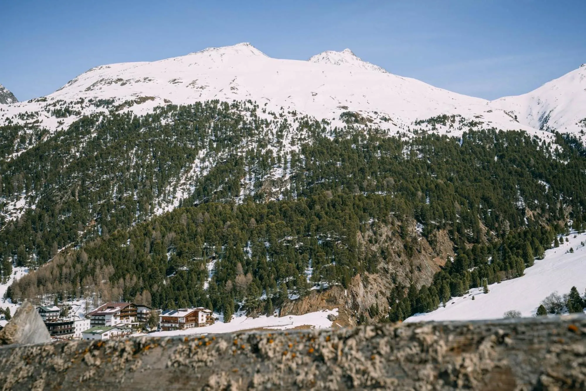 Winter in Hotel Macun, Vent im Ötztal