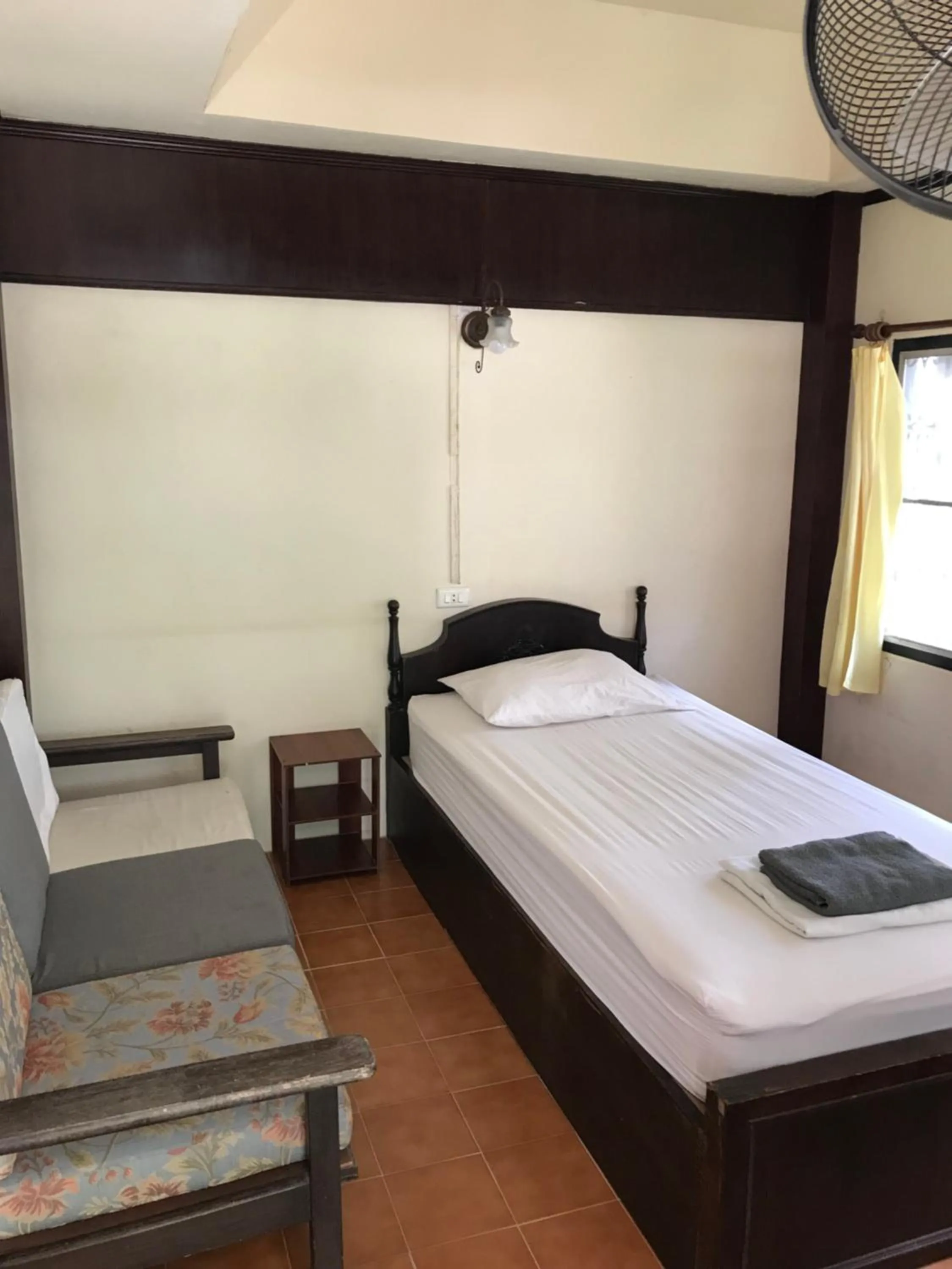 Bed in Sunrise Bungalow