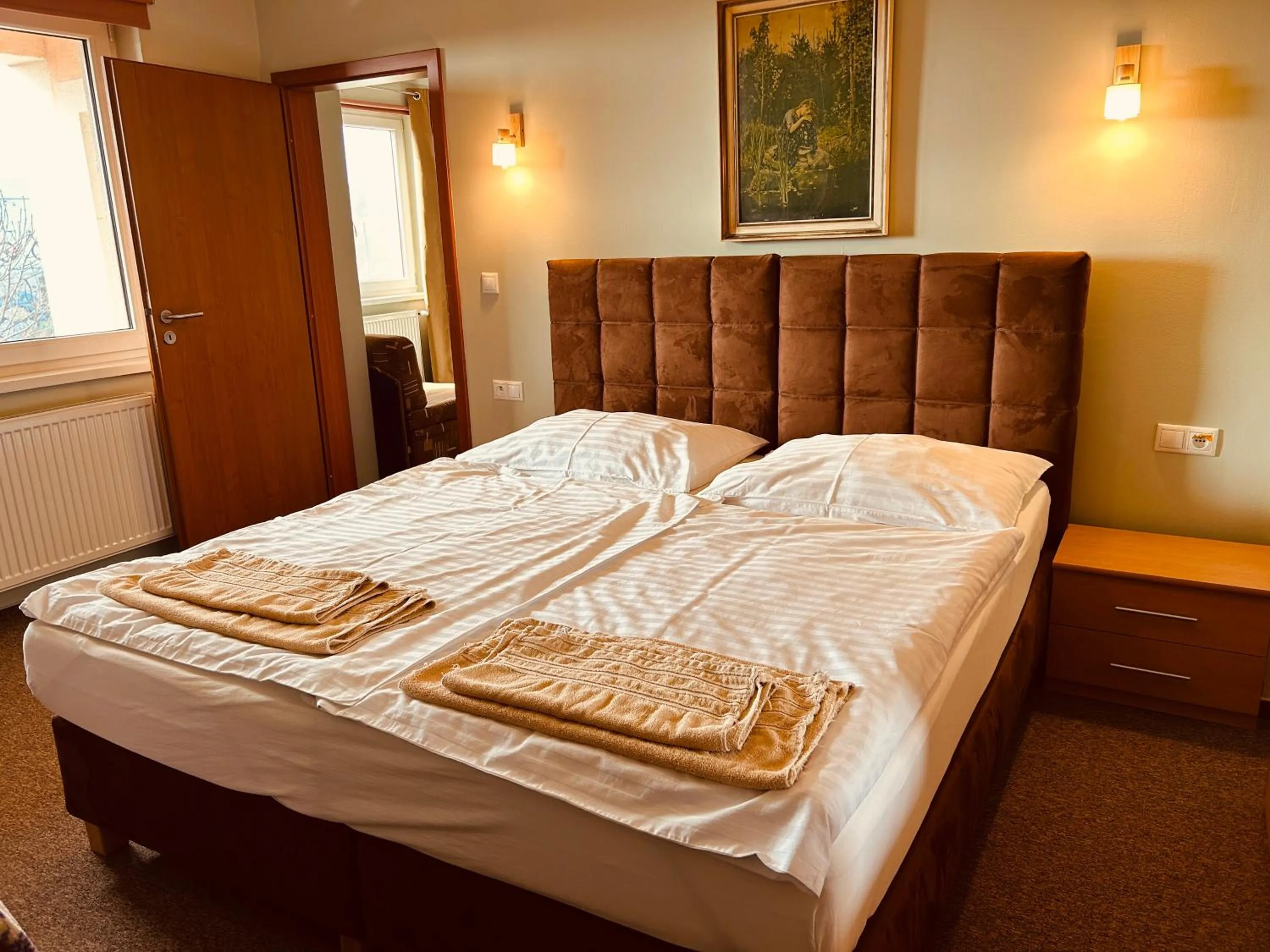 Bed in Rusovský Penzión