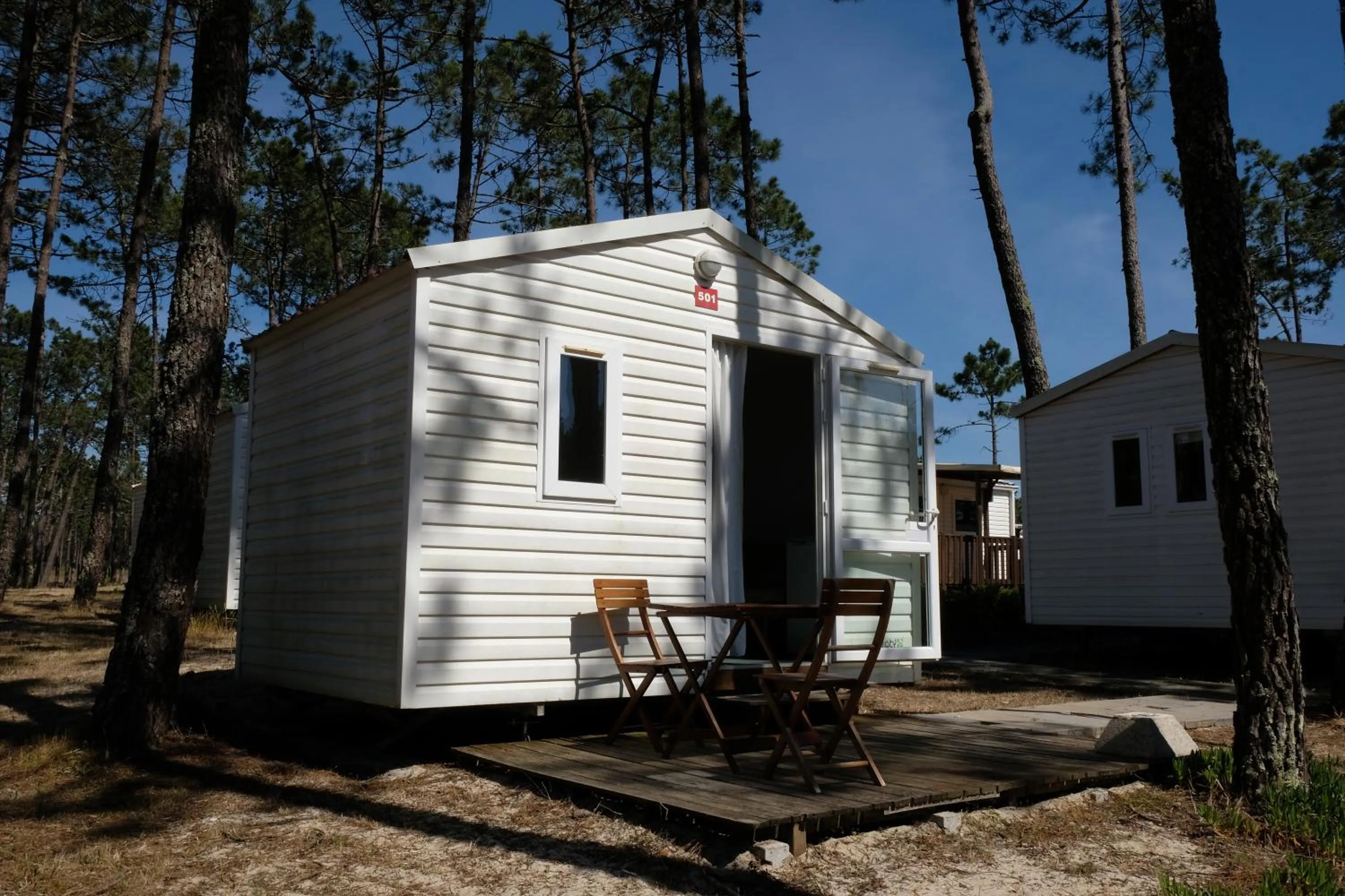 Facade/entrance in Parque de Campismo Orbitur Vagueira