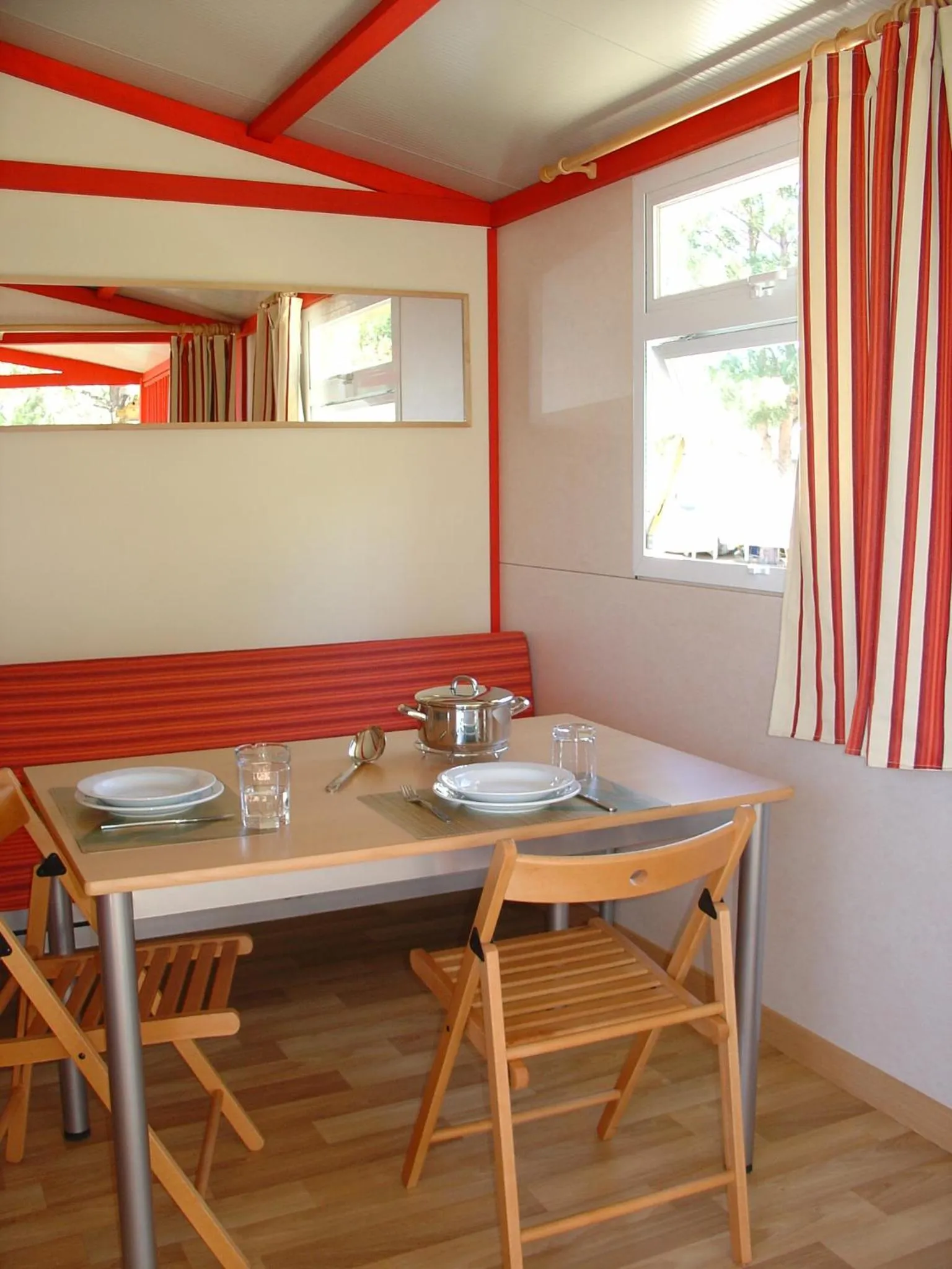 Dining area in Parque de Campismo Orbitur Vagueira