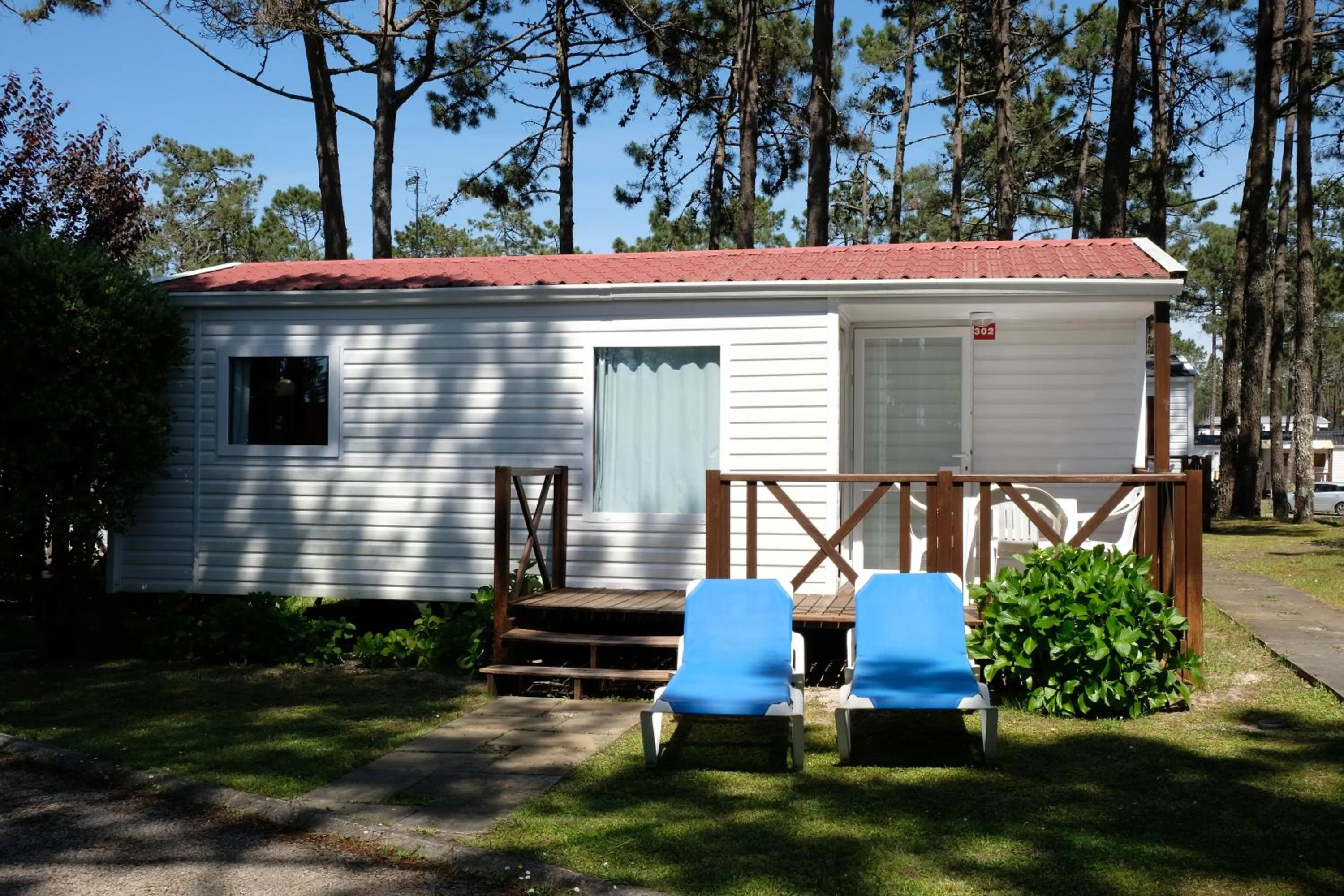 Facade/entrance in Parque de Campismo Orbitur Vagueira