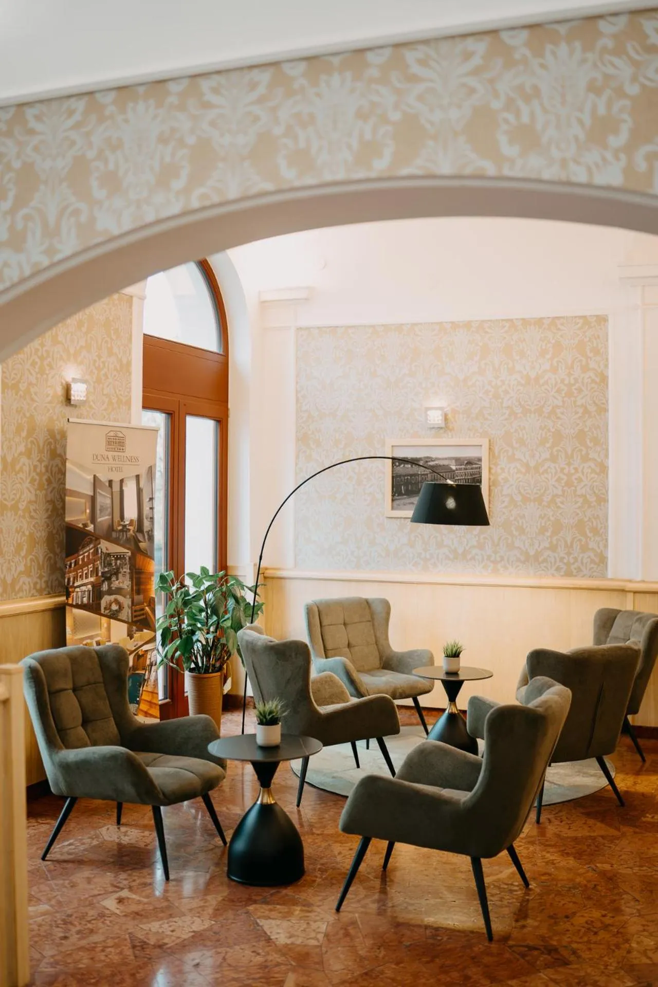 Lobby or reception in Duna Wellness Hotel