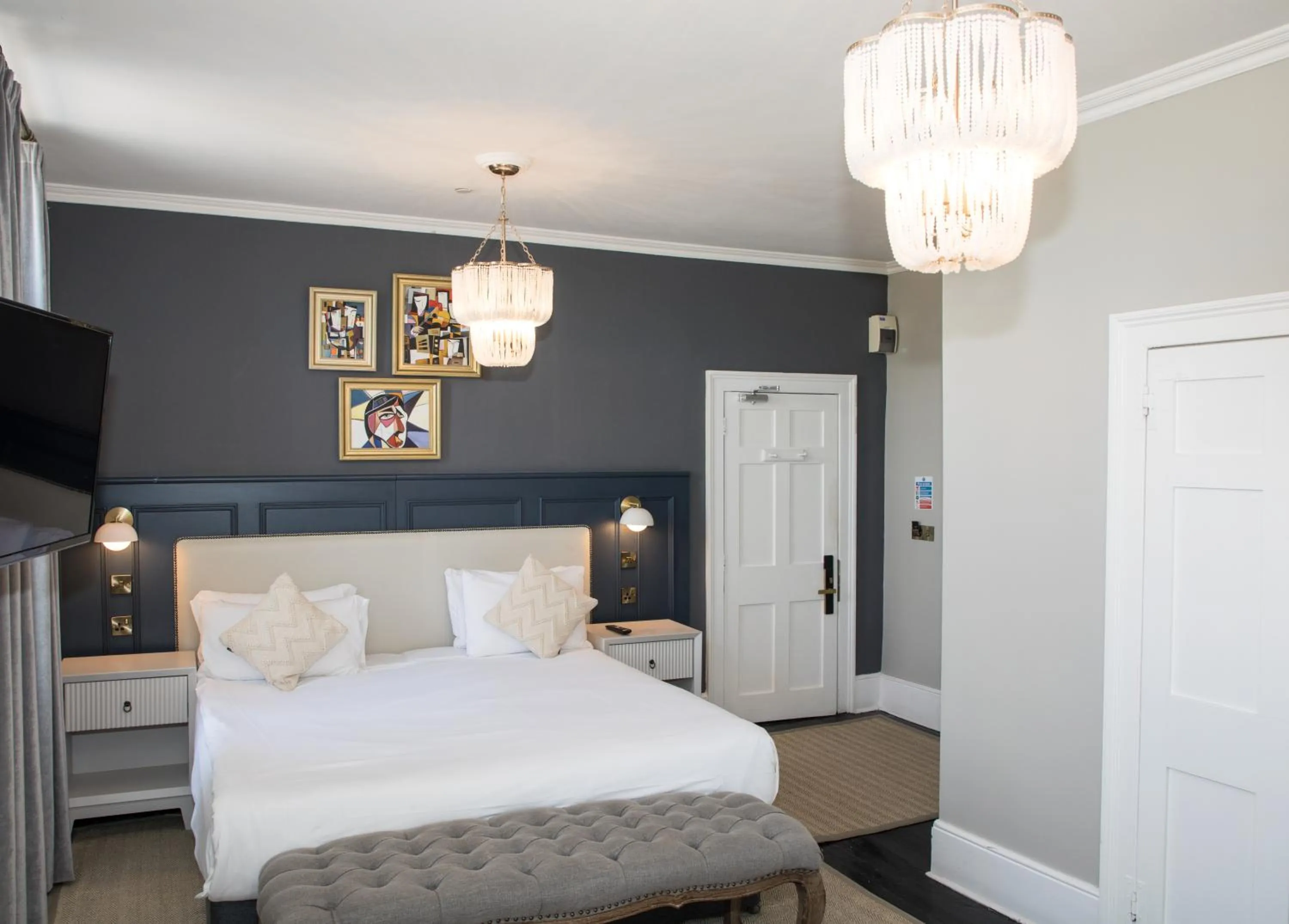 Bed in Henrietta House, a member of Radisson Individuals