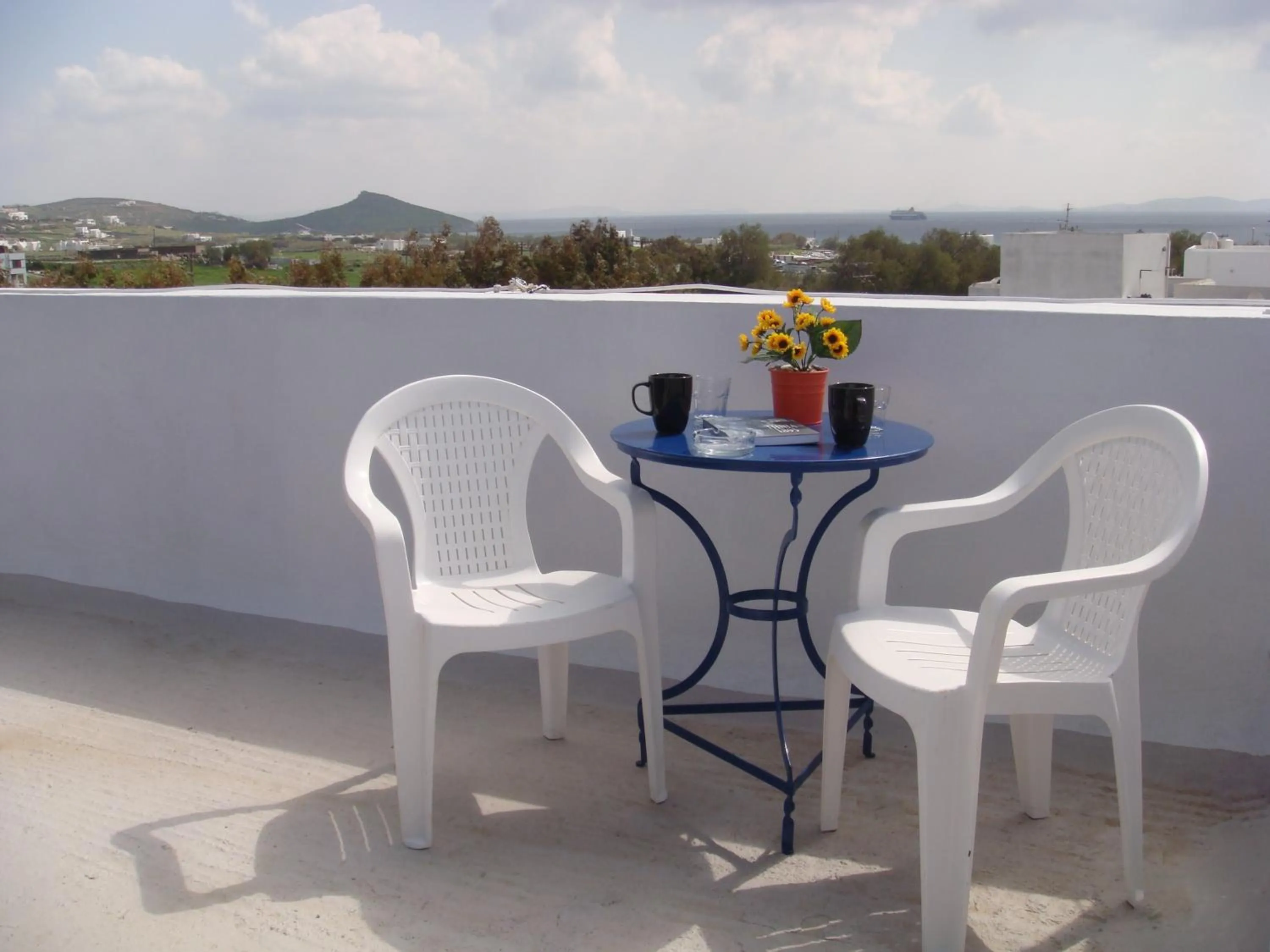 Balcony/Terrace in Boussetil Rooms CapAnMat