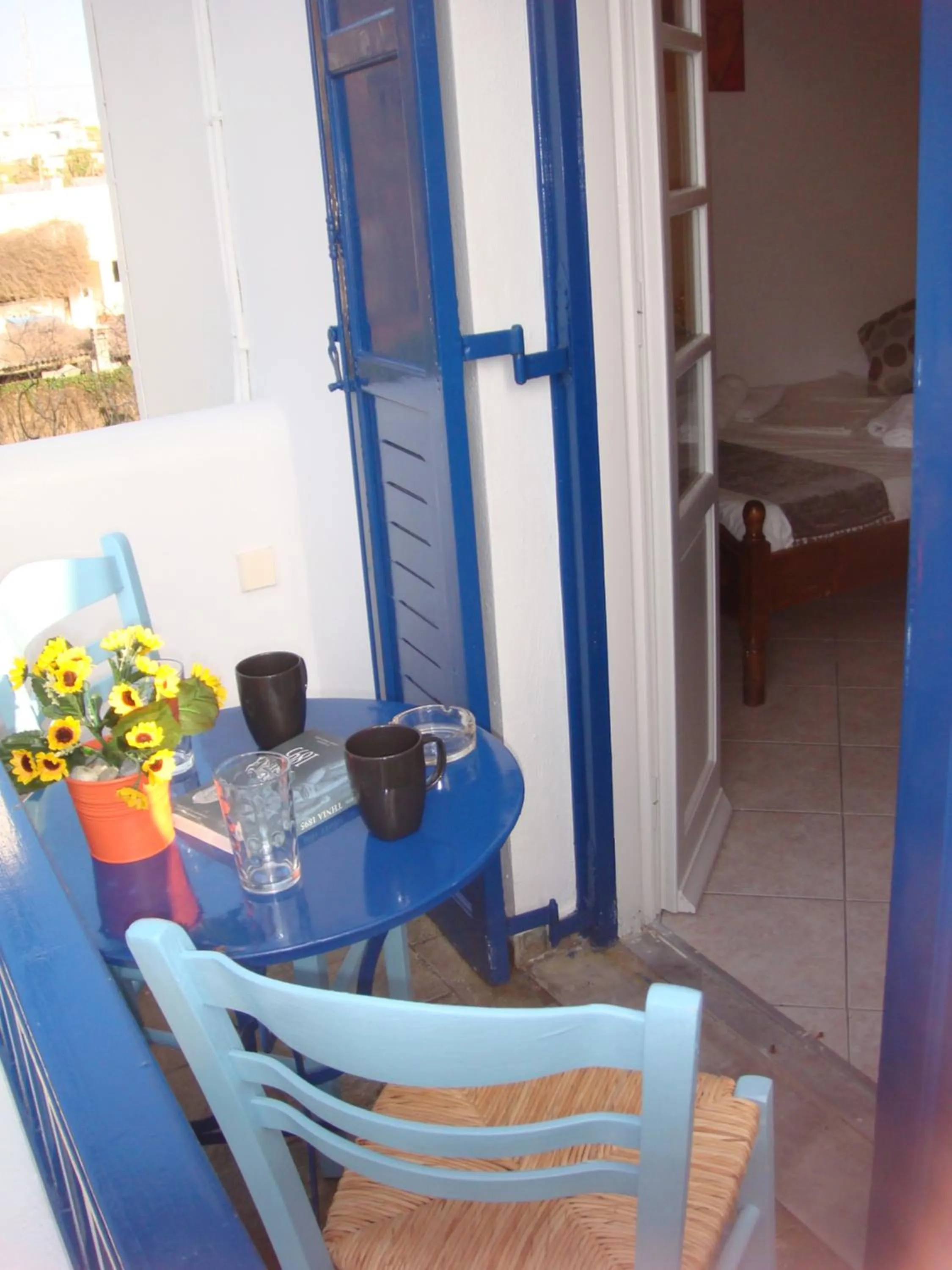 Balcony/Terrace in Boussetil Rooms CapAnMat