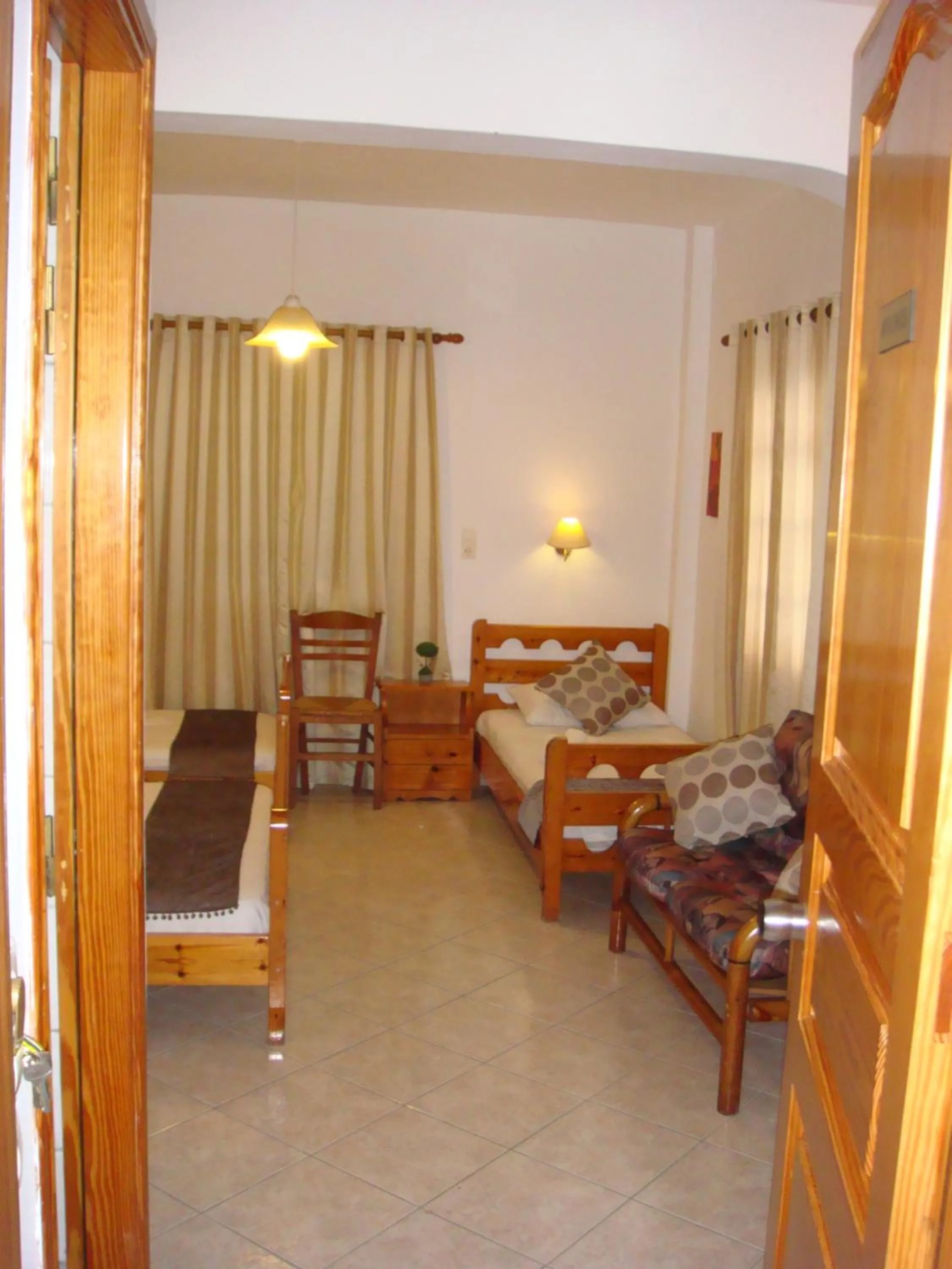 Living room, Bed in Boussetil Rooms CapAnMat