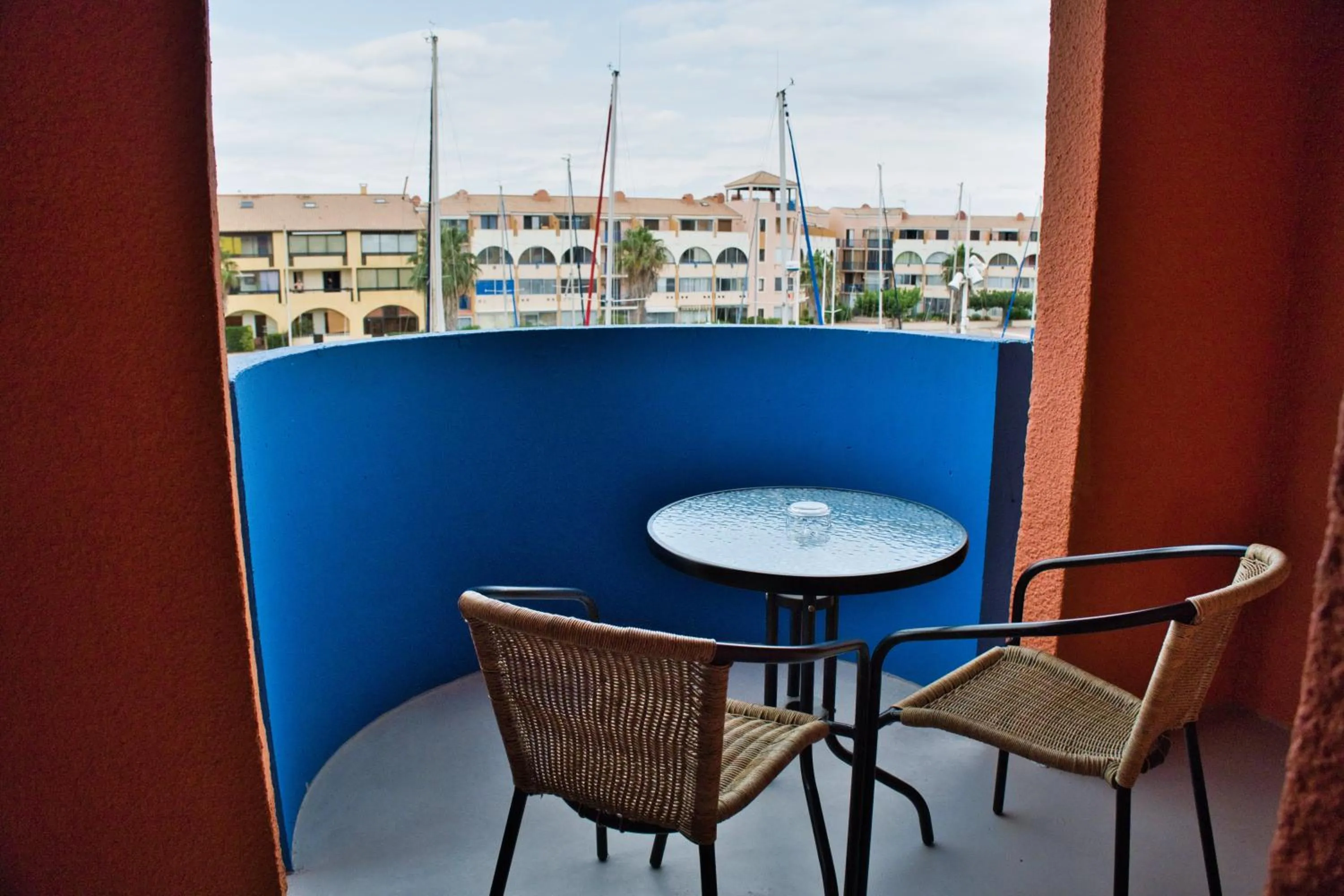 Balcony/Terrace in Cit'Hotel des 2 Golfs