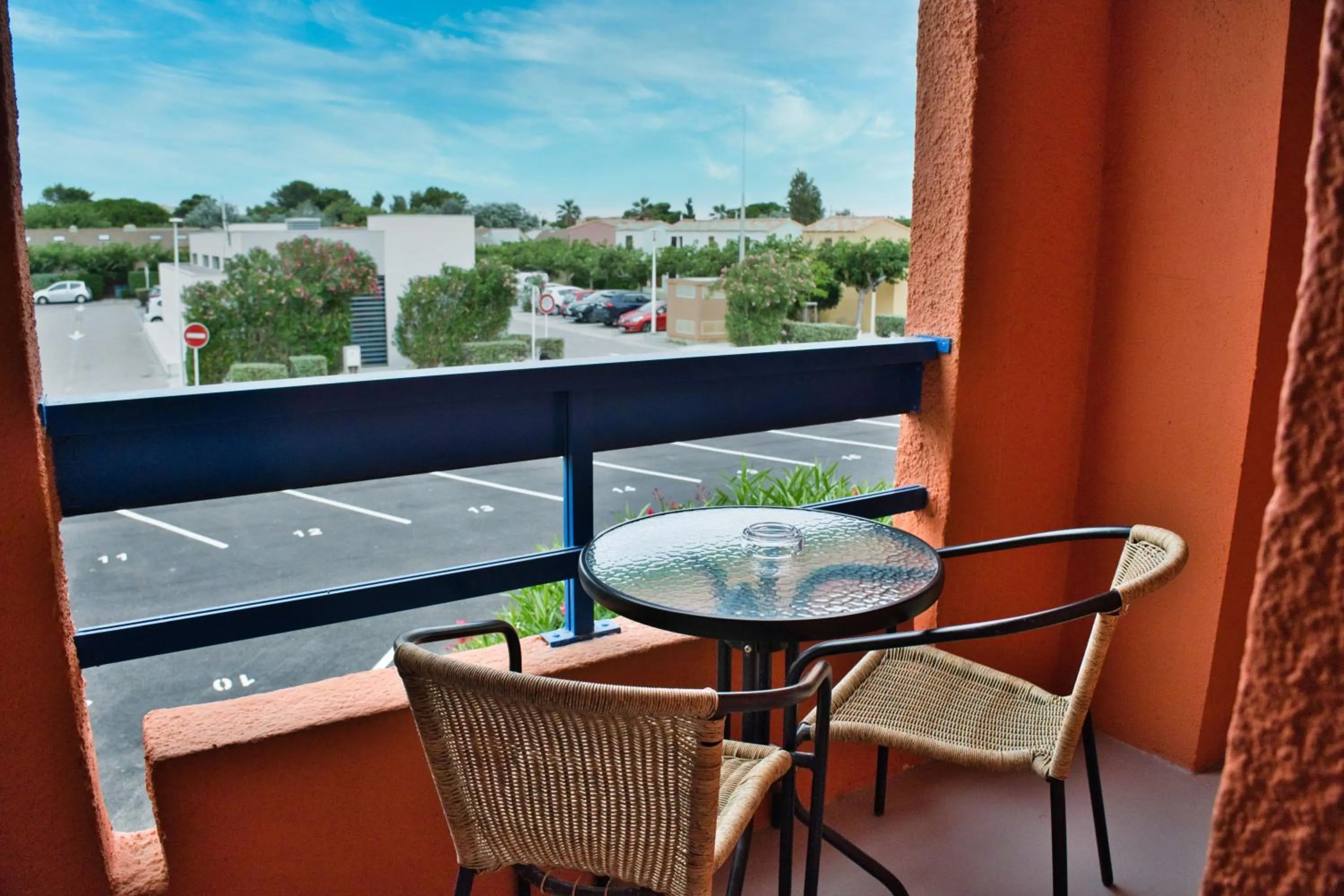 Balcony/Terrace in Cit'Hotel des 2 Golfs