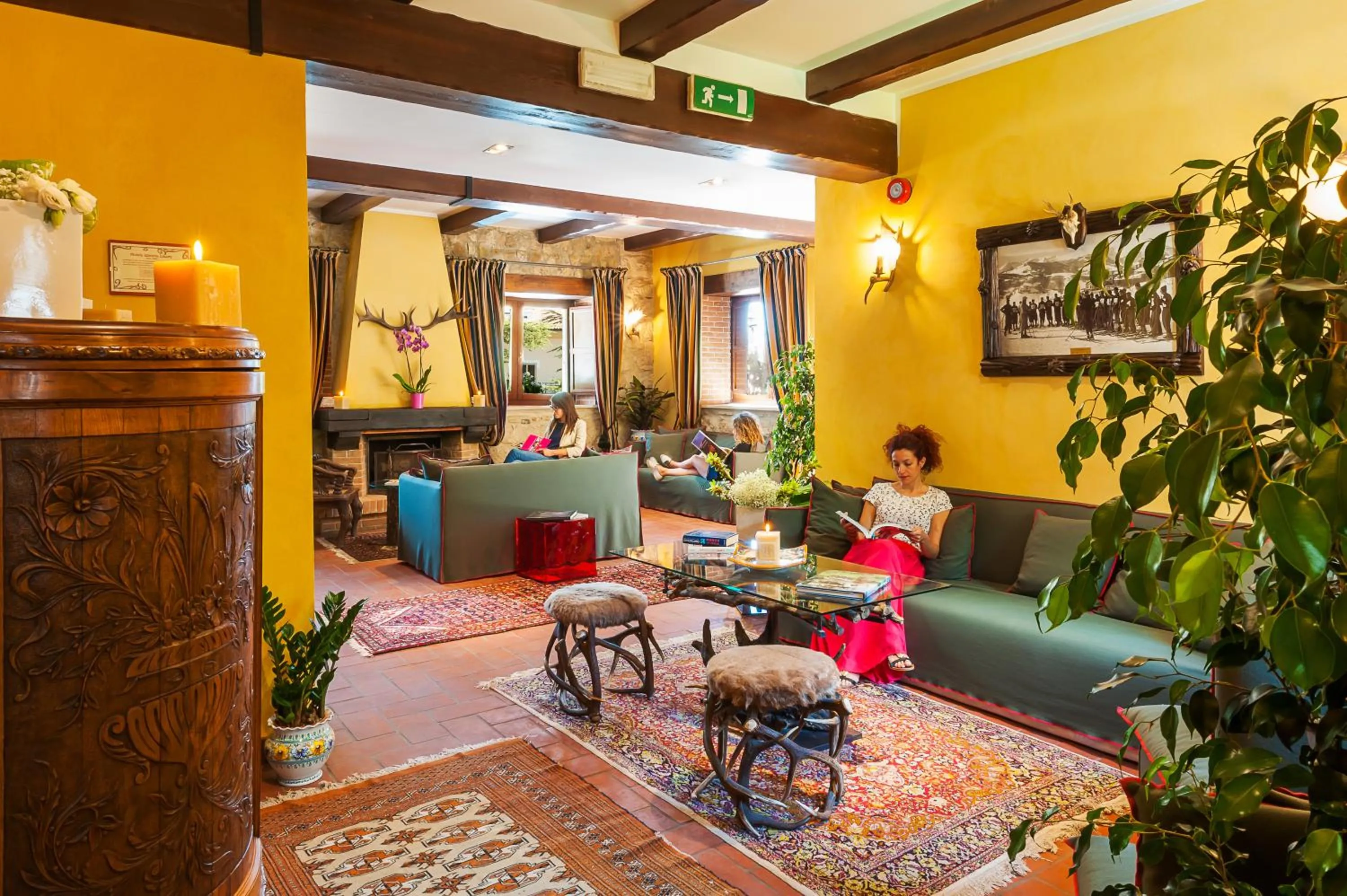 Living room in Relais Ducale Spa & Pool