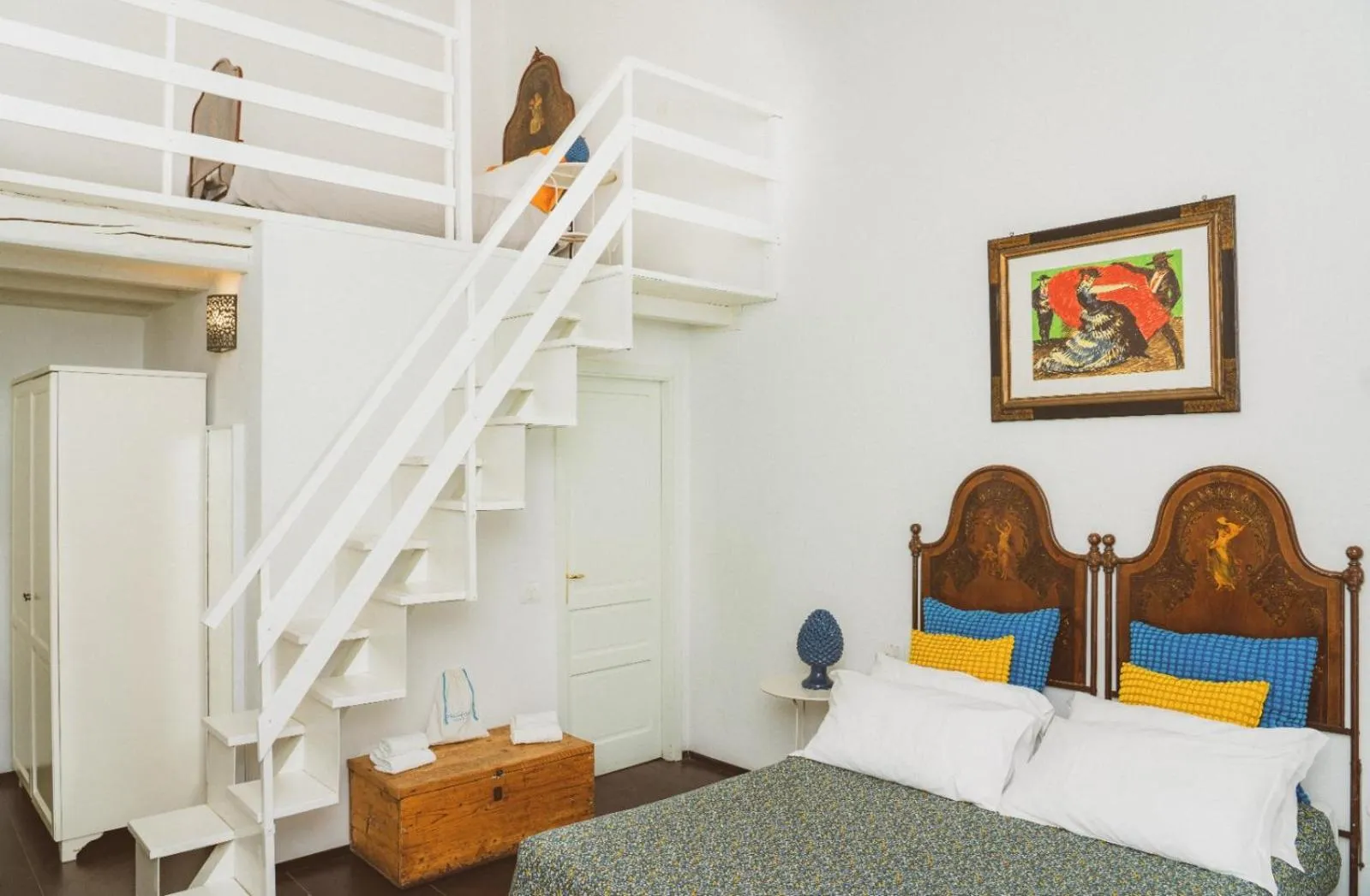 Bed in Boutique Hotel Molo Santa Lucia