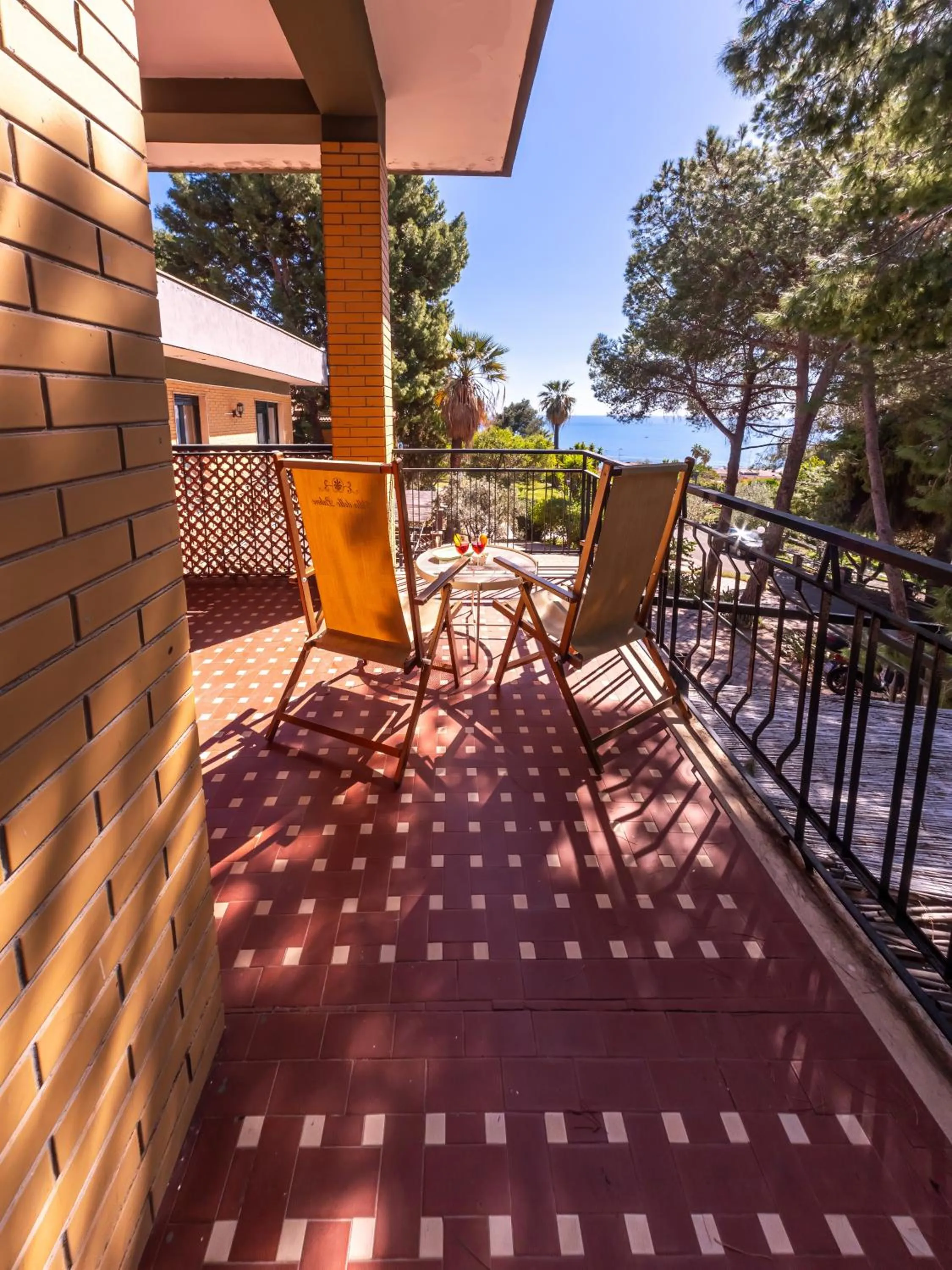 Balcony/Terrace in Villa delle Palme
