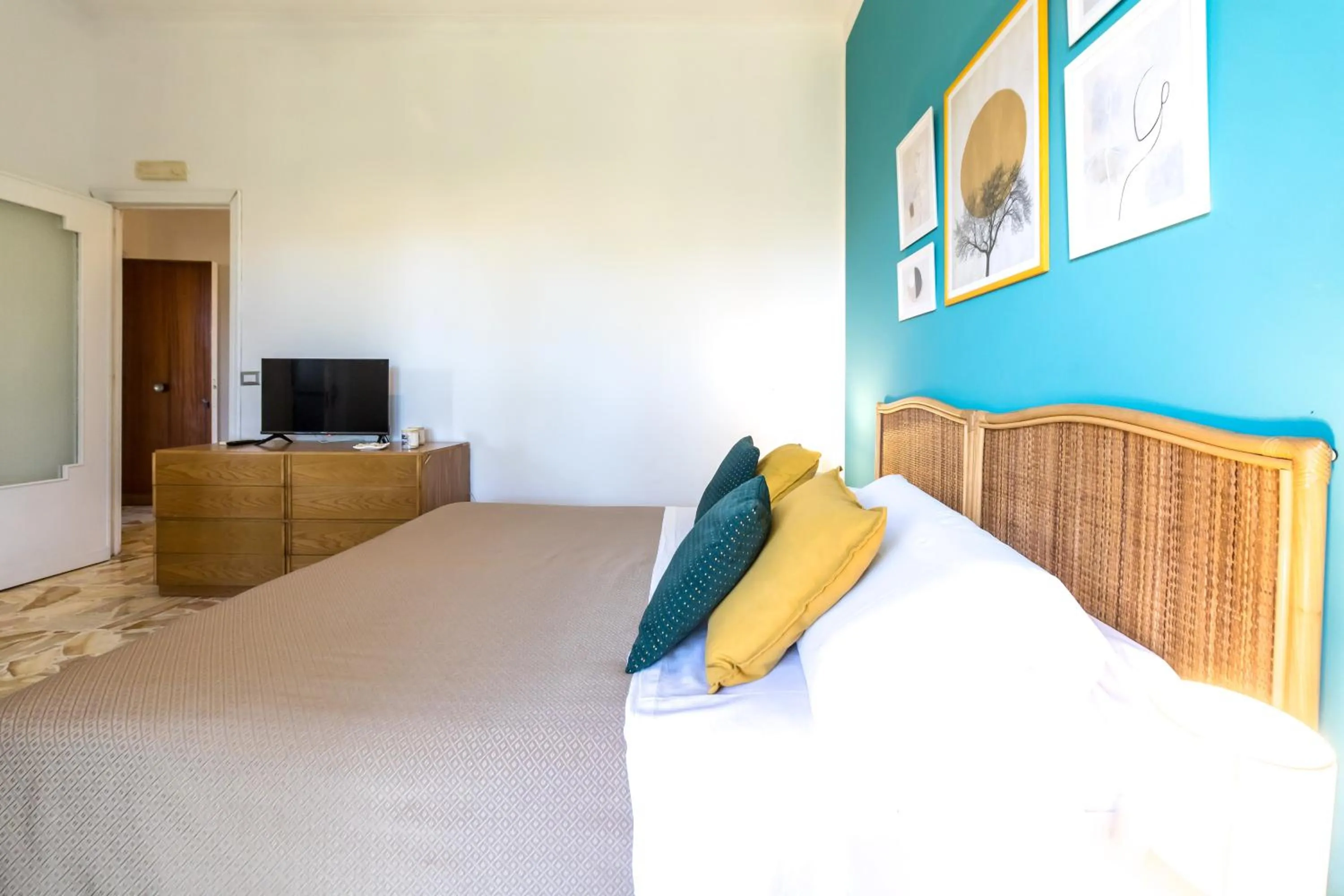 Bedroom, Bed in Villa delle Palme