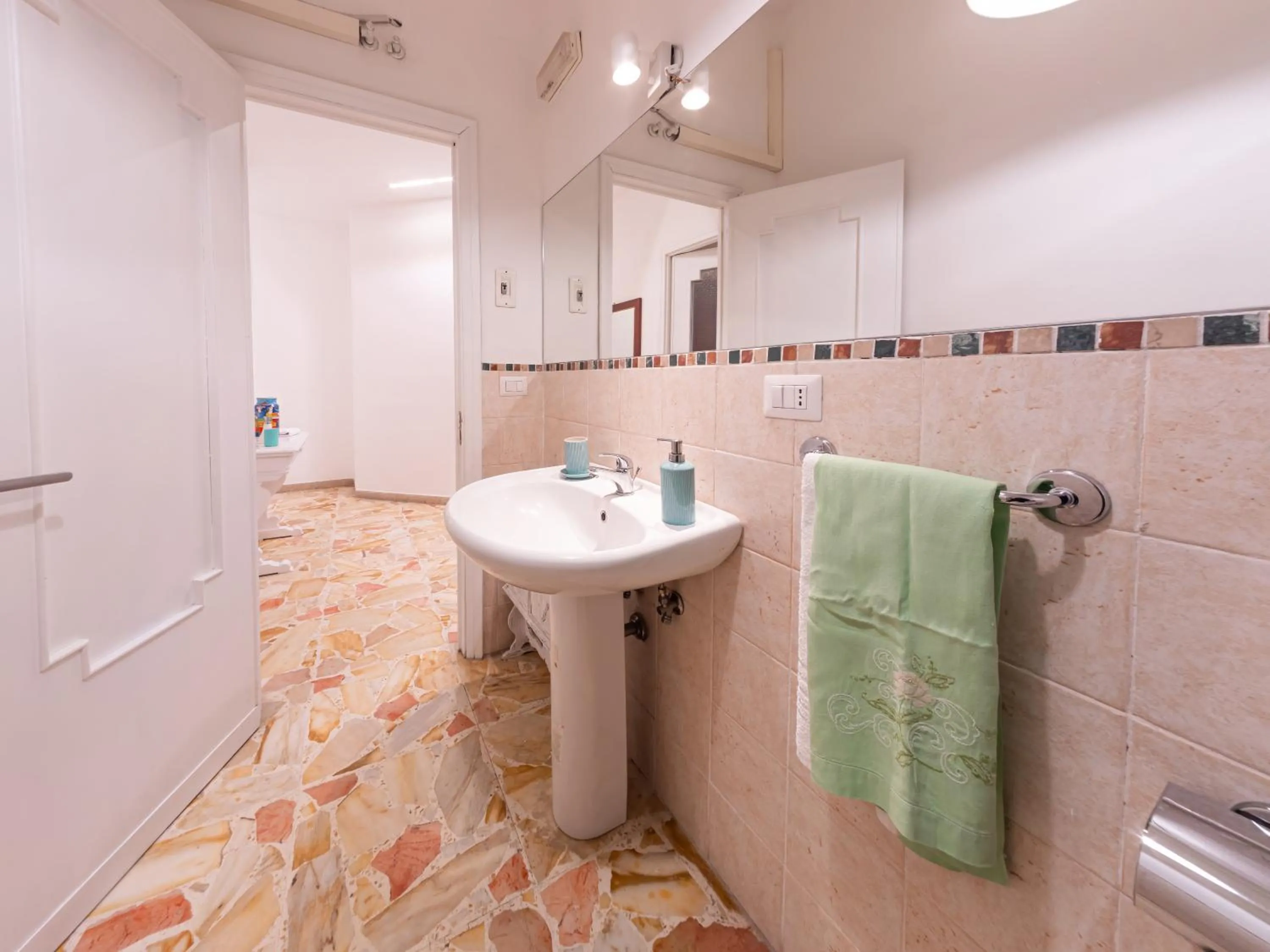 Bathroom in Villa delle Palme