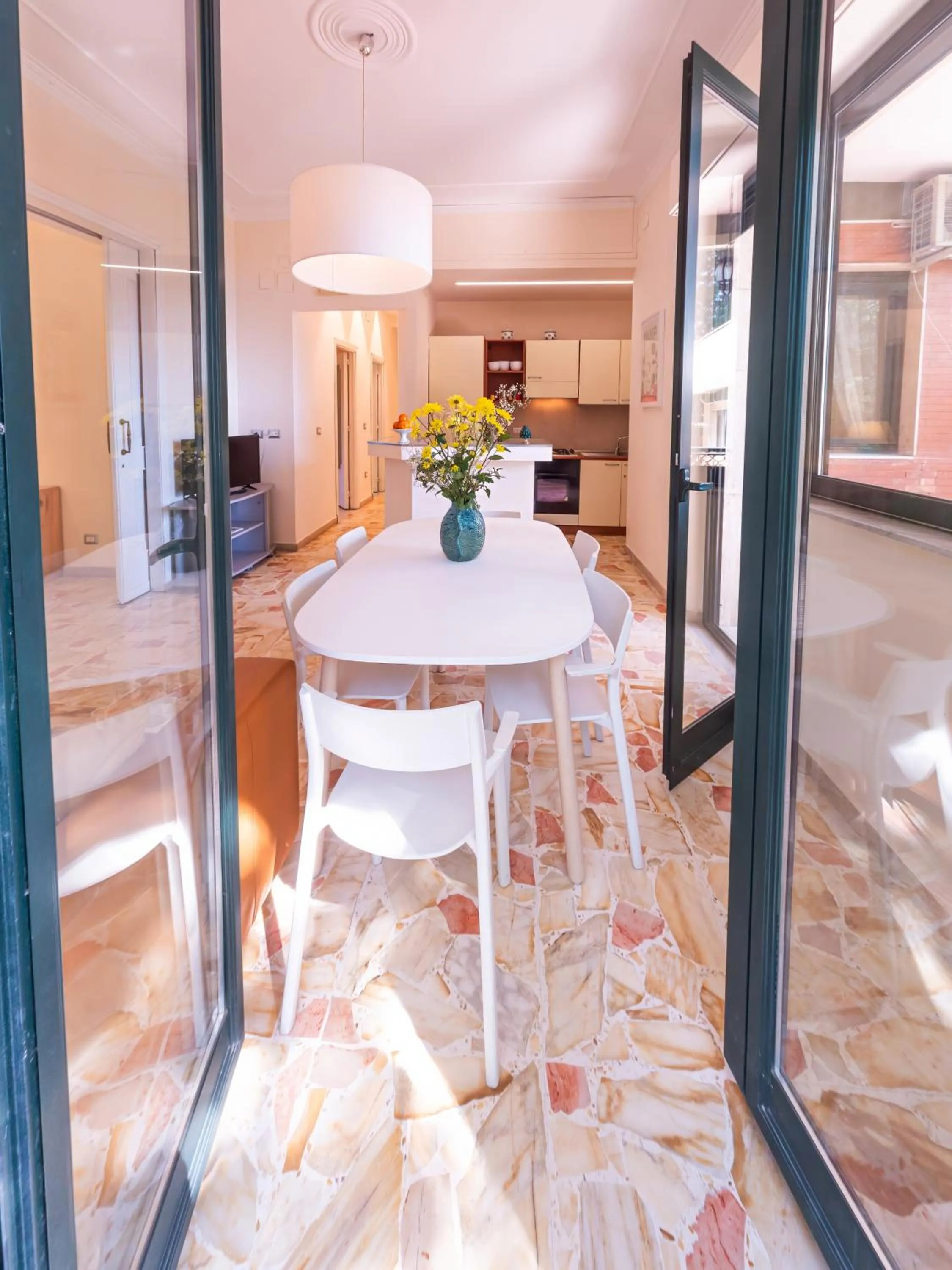 Living room in Villa delle Palme