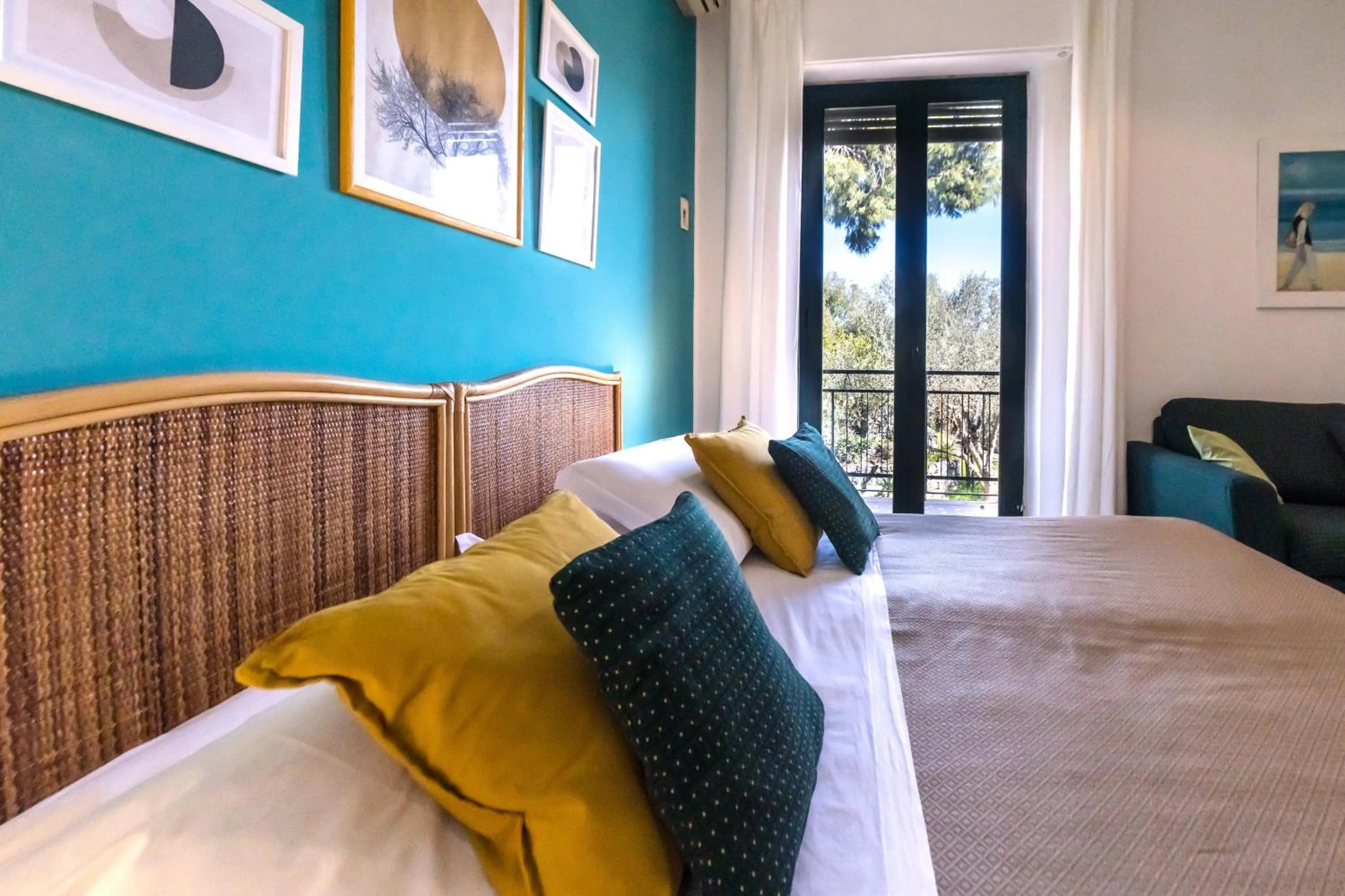 Bedroom, Bed in Villa delle Palme