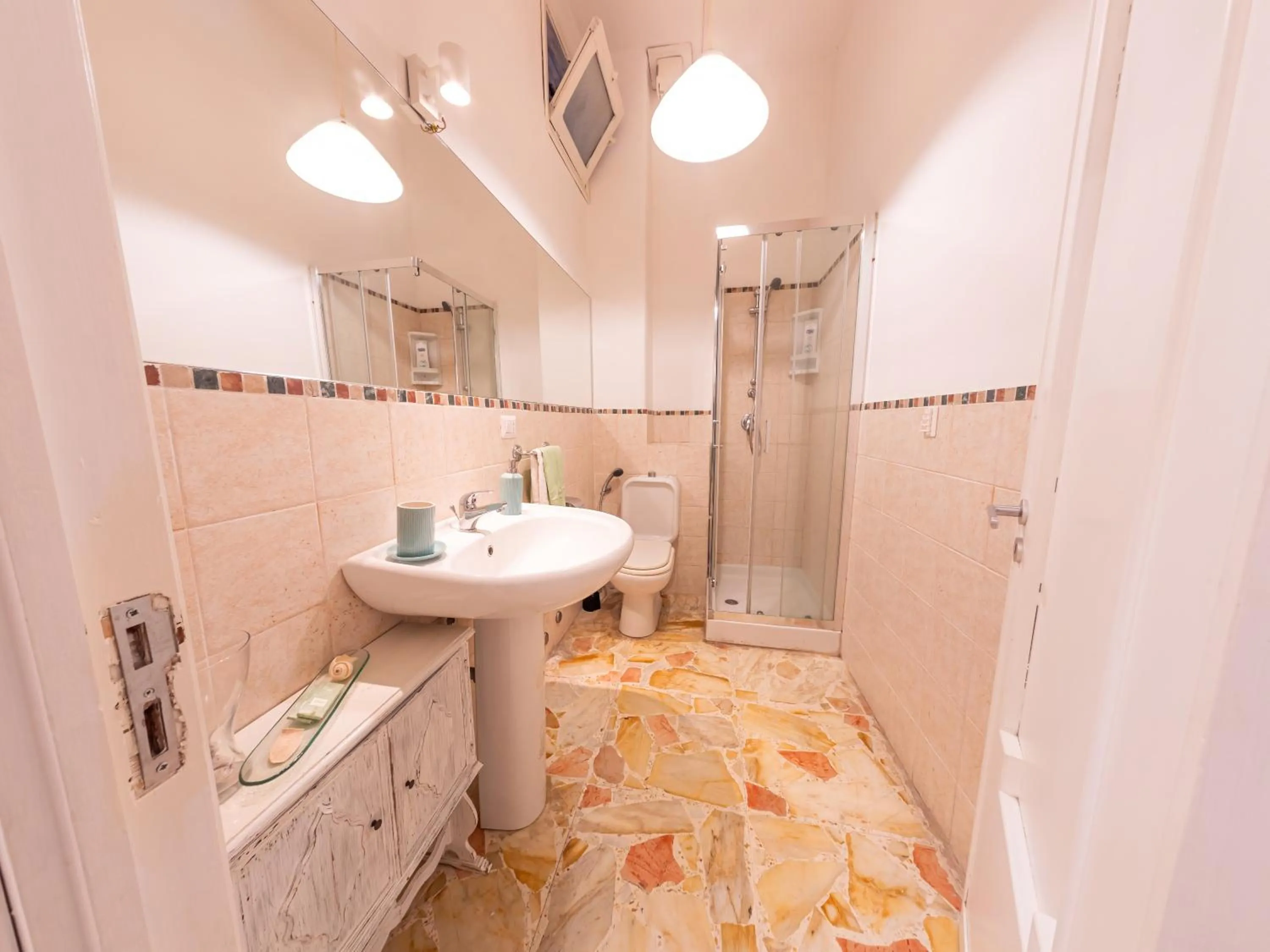 Bathroom in Villa delle Palme