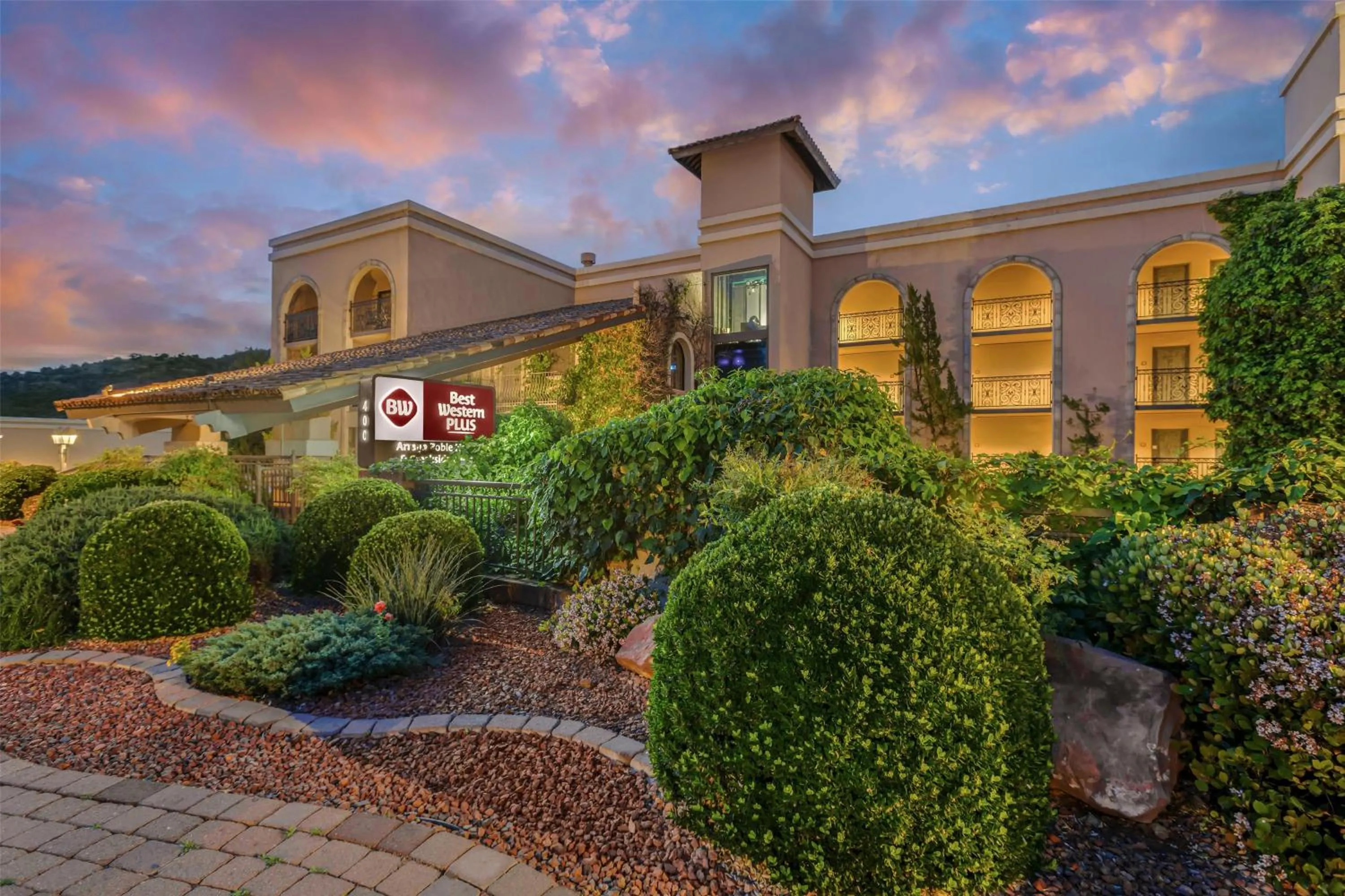 Property building in Best Western Plus Arroyo Roble Hotel & Creekside Villas