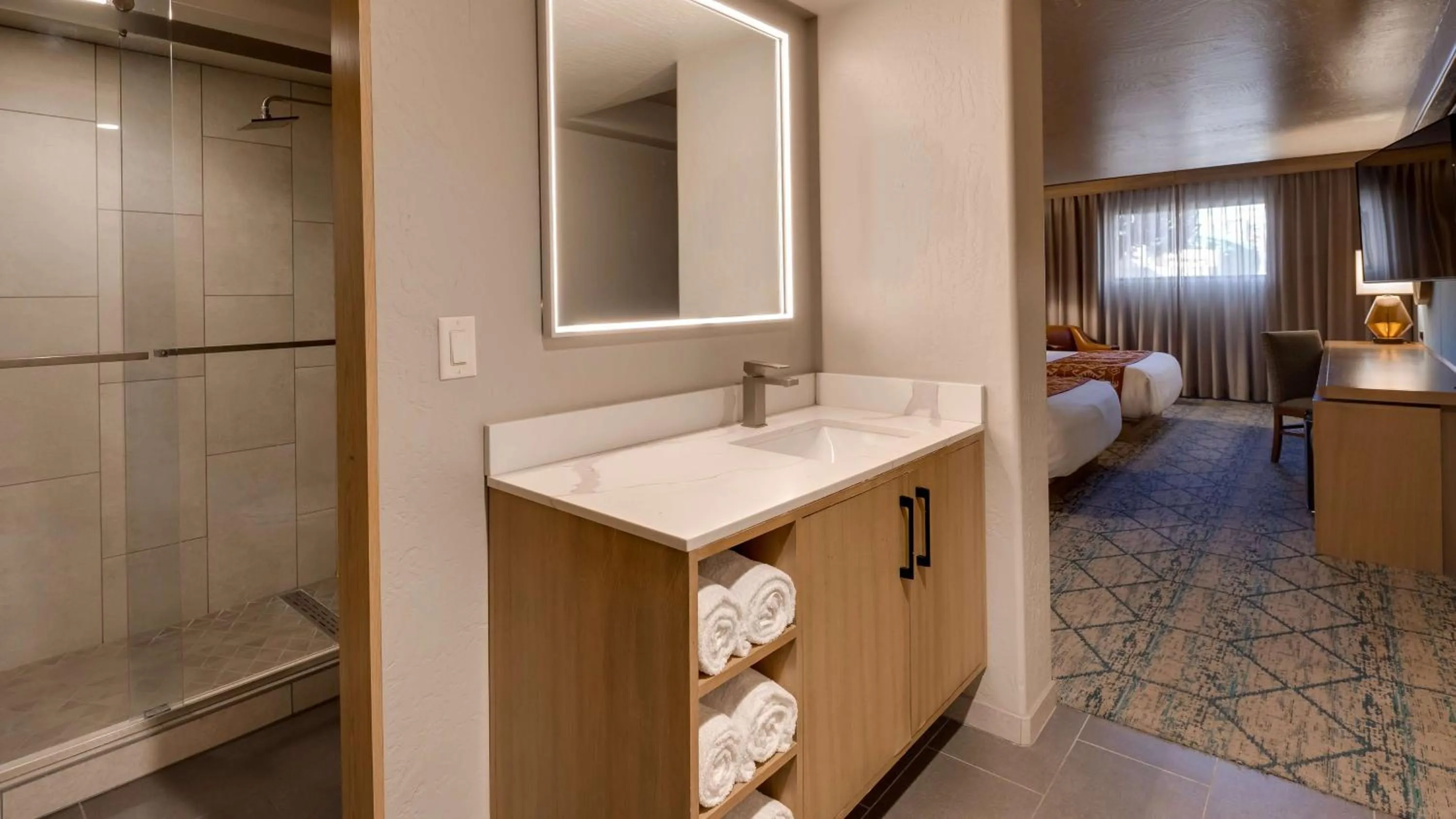 Bathroom in Best Western Plus Arroyo Roble Hotel & Creekside Villas