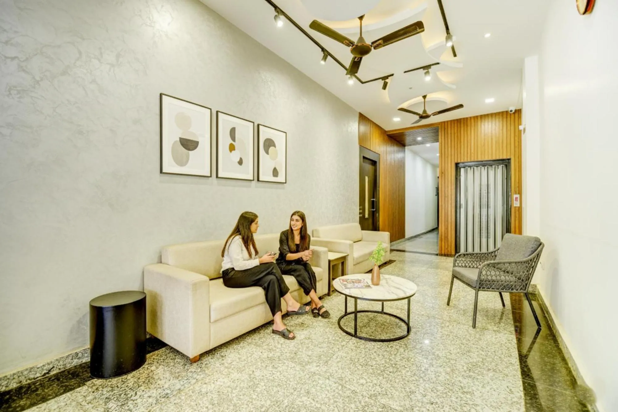 Lobby or reception in FabHotel Solitaire Inn