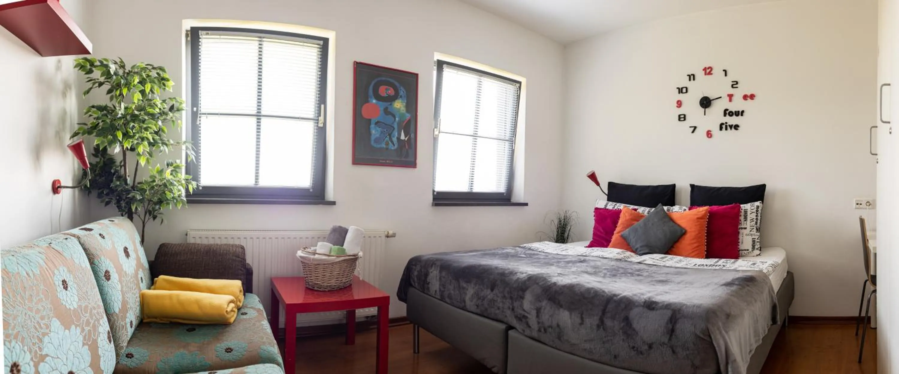 Bed in Cukrarna Guest Accommodation