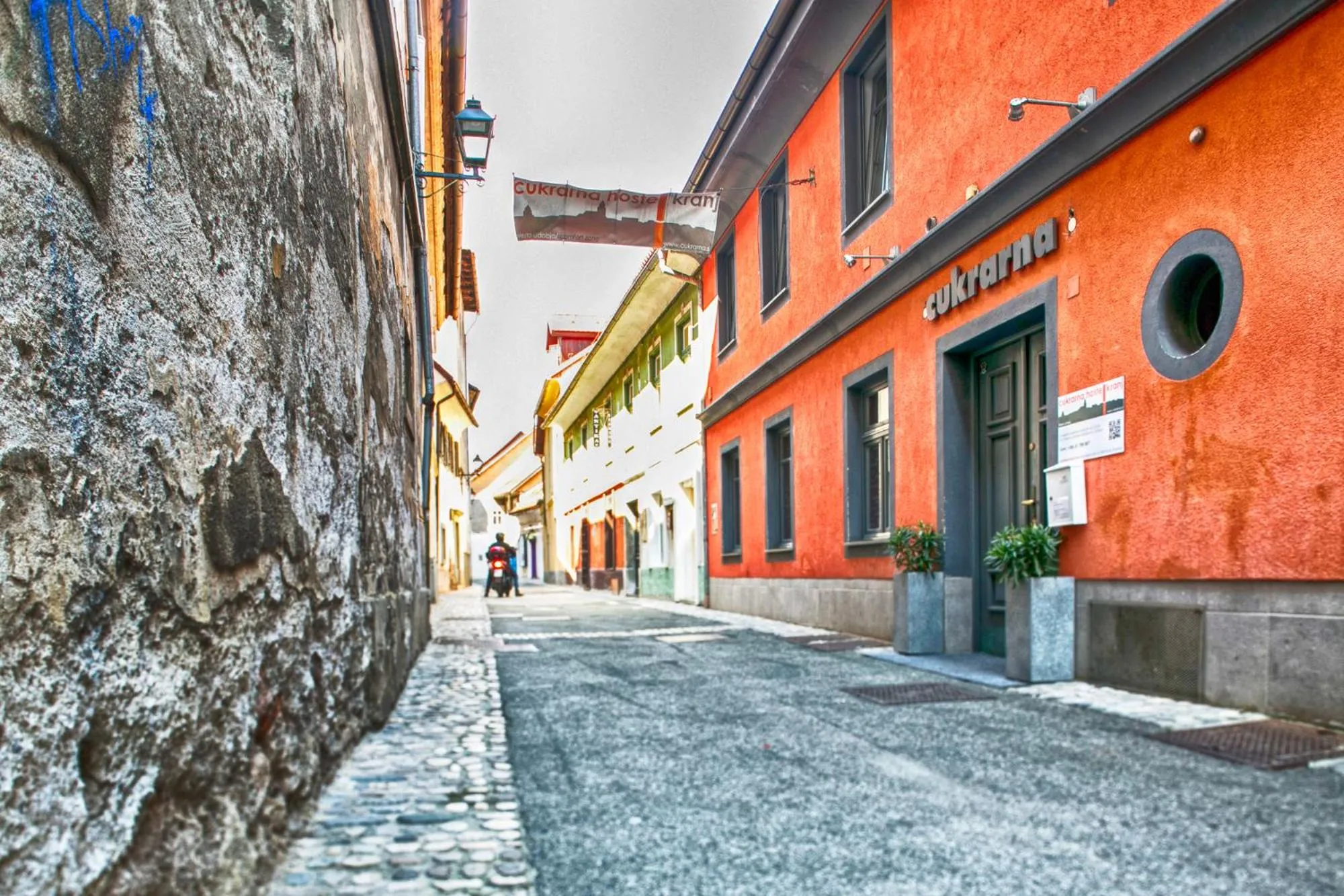 Facade/entrance in Cukrarna Guest Accommodation