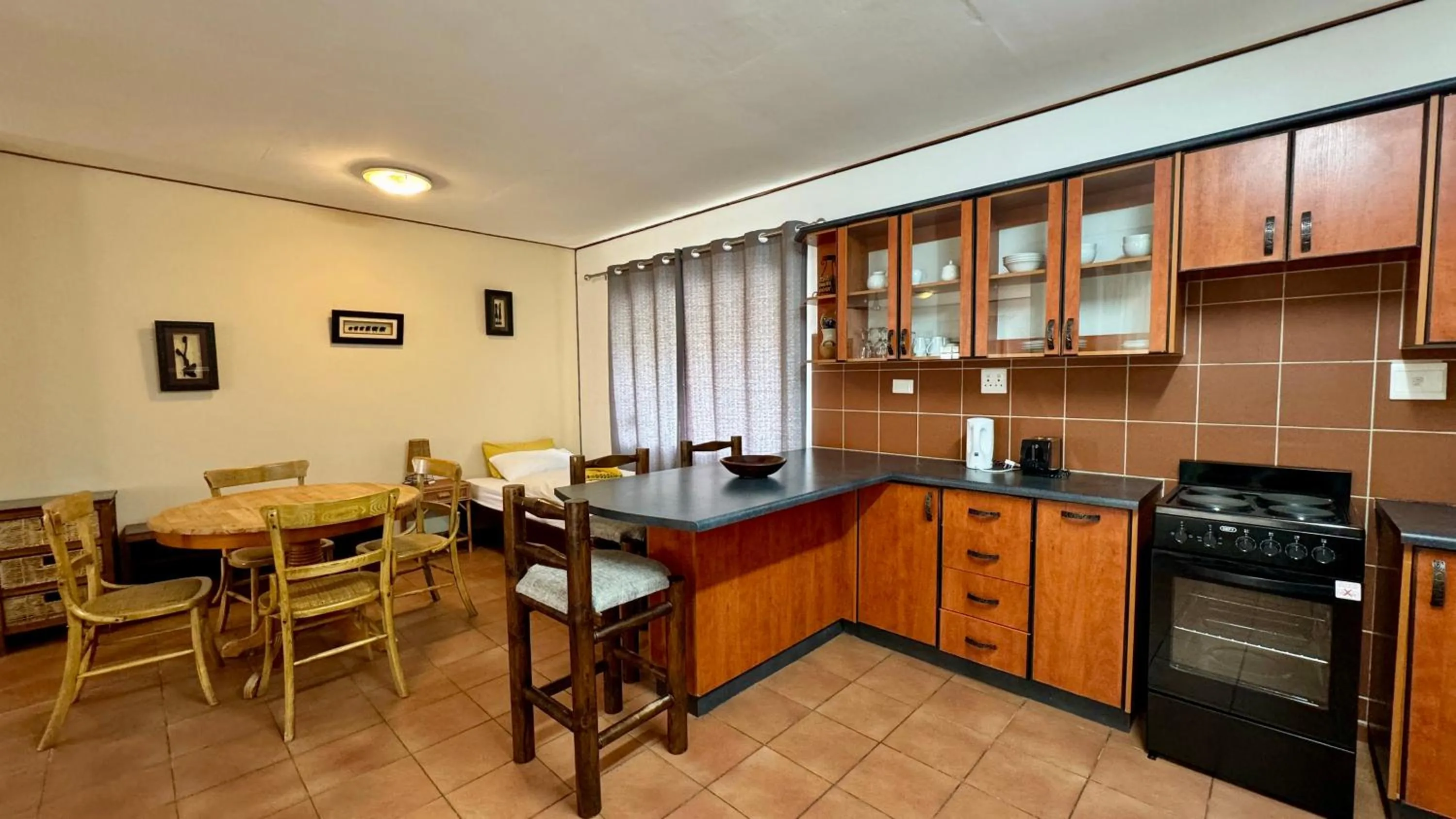 Kitchen or kitchenette in Bushbabies-Inn Self-Catering Accommodation