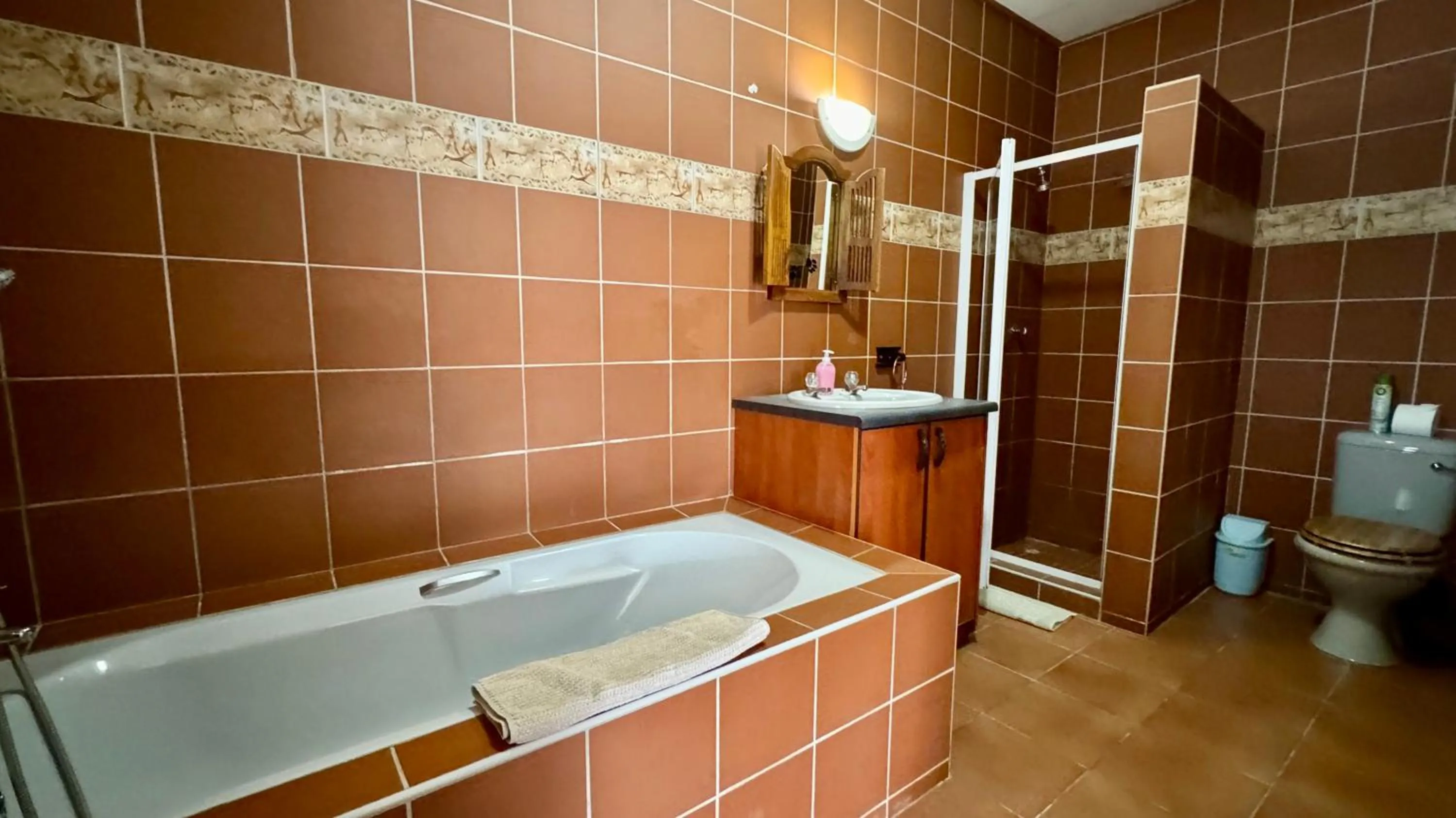 Bathroom in Bushbabies-Inn Self-Catering Accommodation