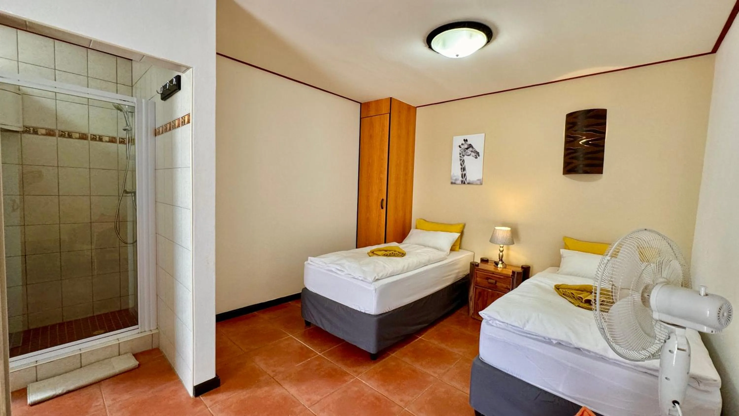 Bed in Bushbabies-Inn Self-Catering Accommodation