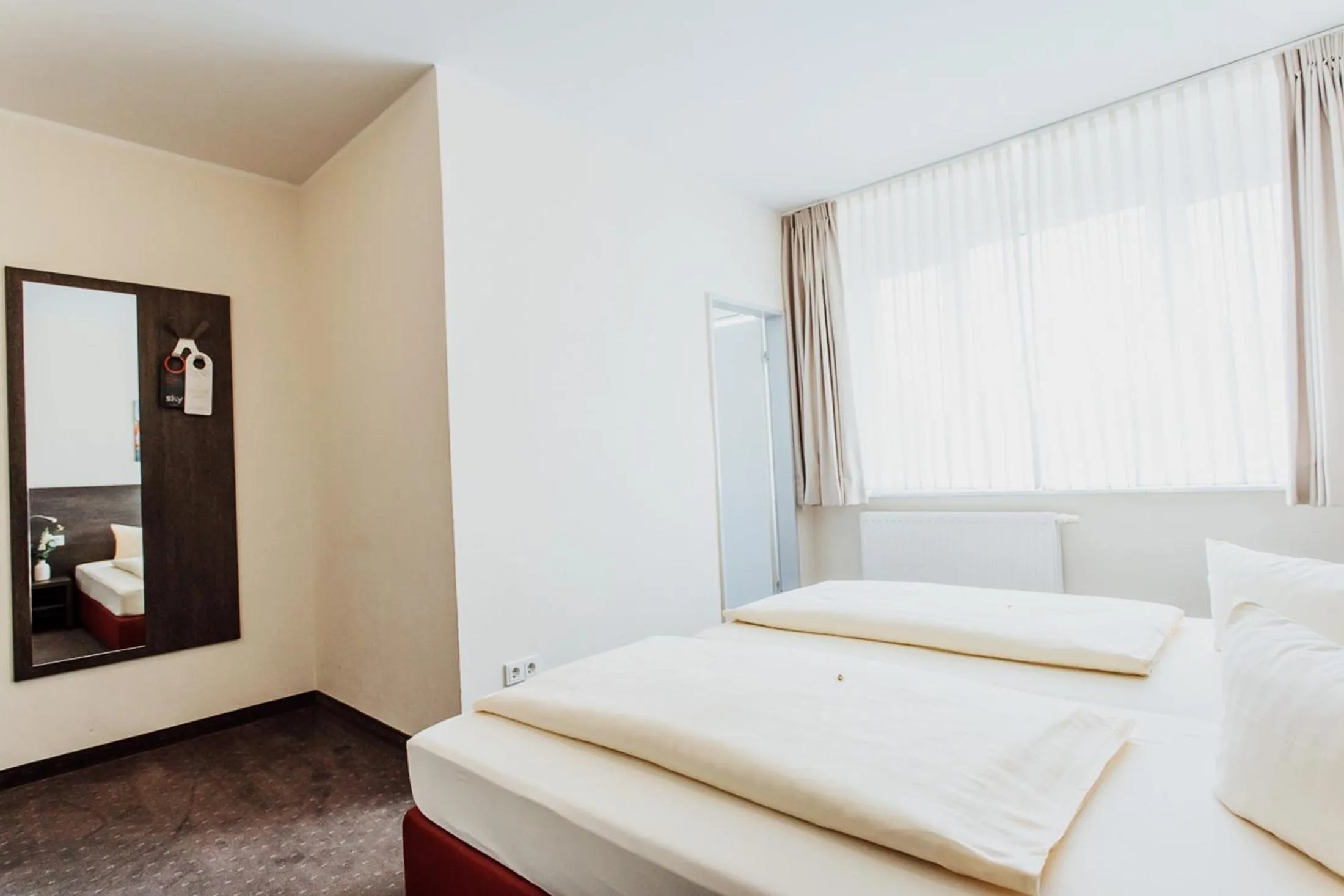 Bedroom, Bed in Hotel Bloemfontein