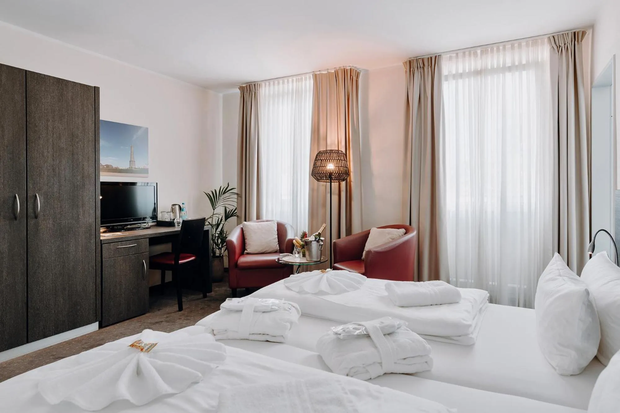 Bed in Hotel Bloemfontein