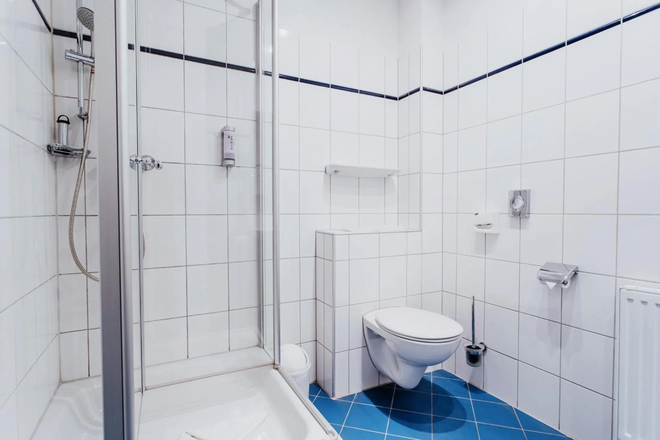 Shower in Hotel Bloemfontein