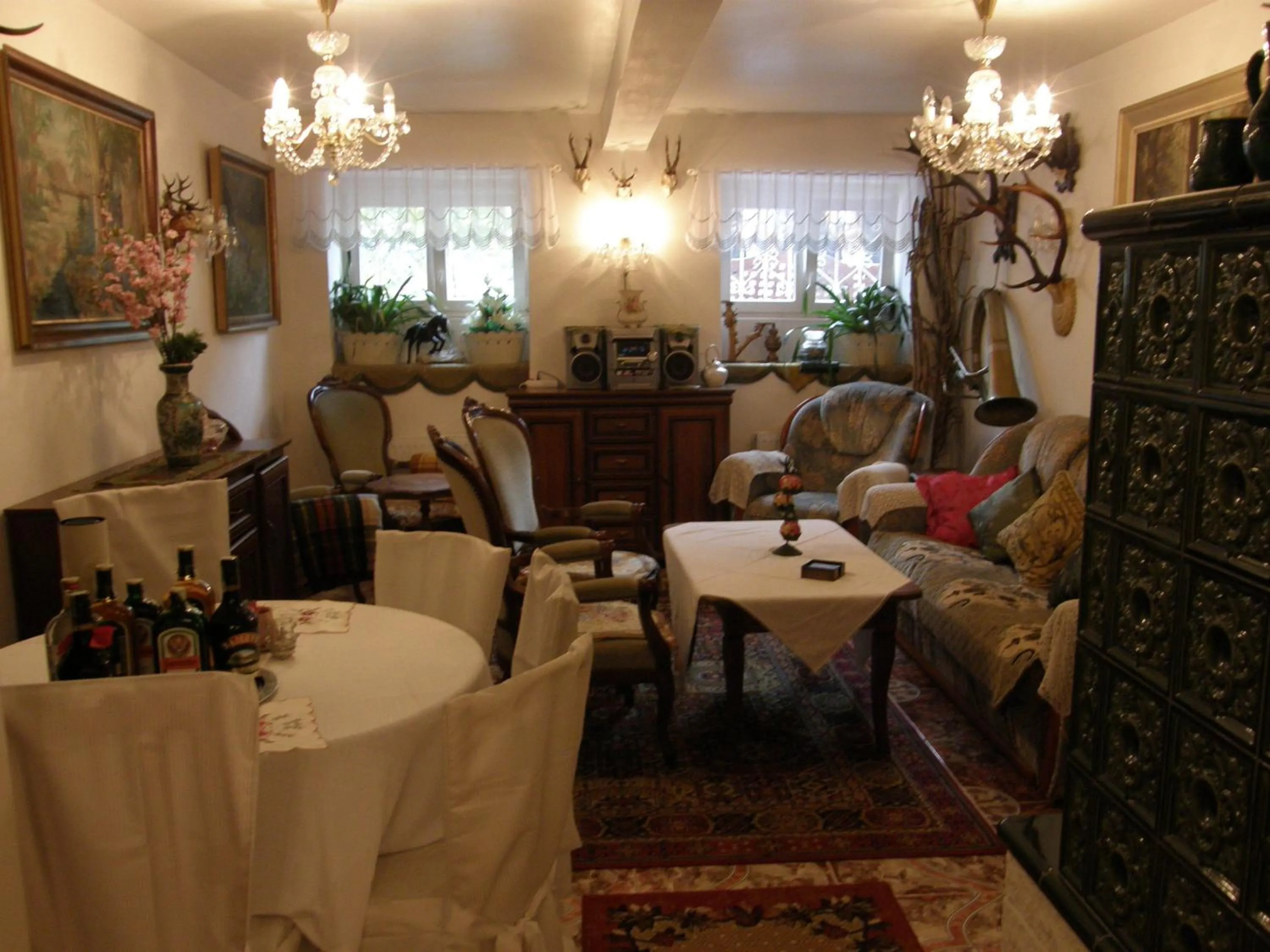 Lounge or bar in Hotel Garni