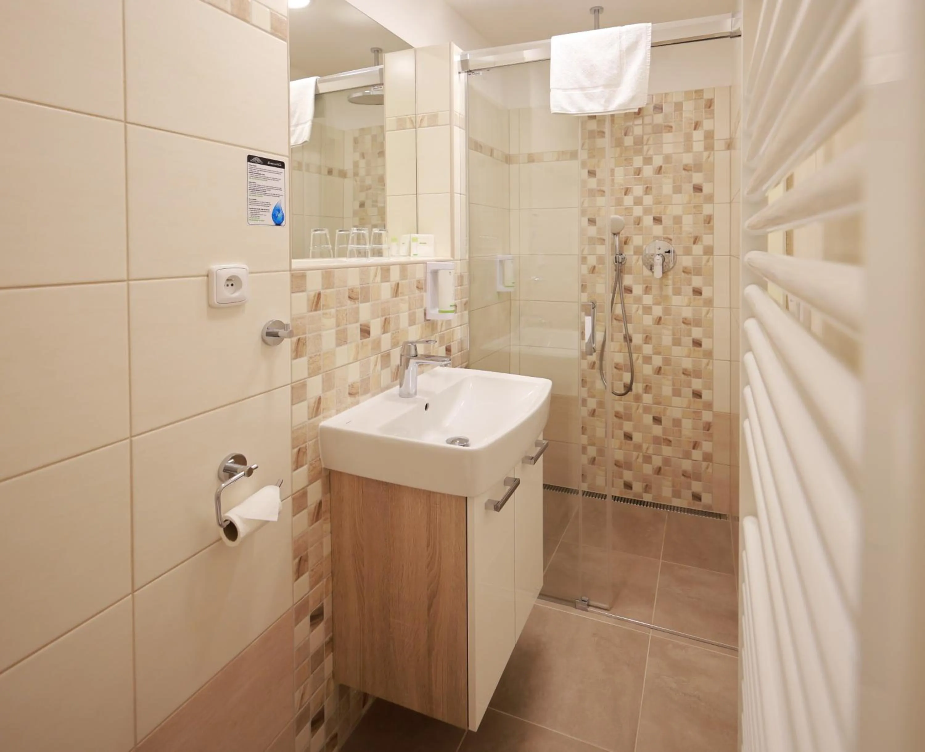 Bathroom in Hotel Skicentrum