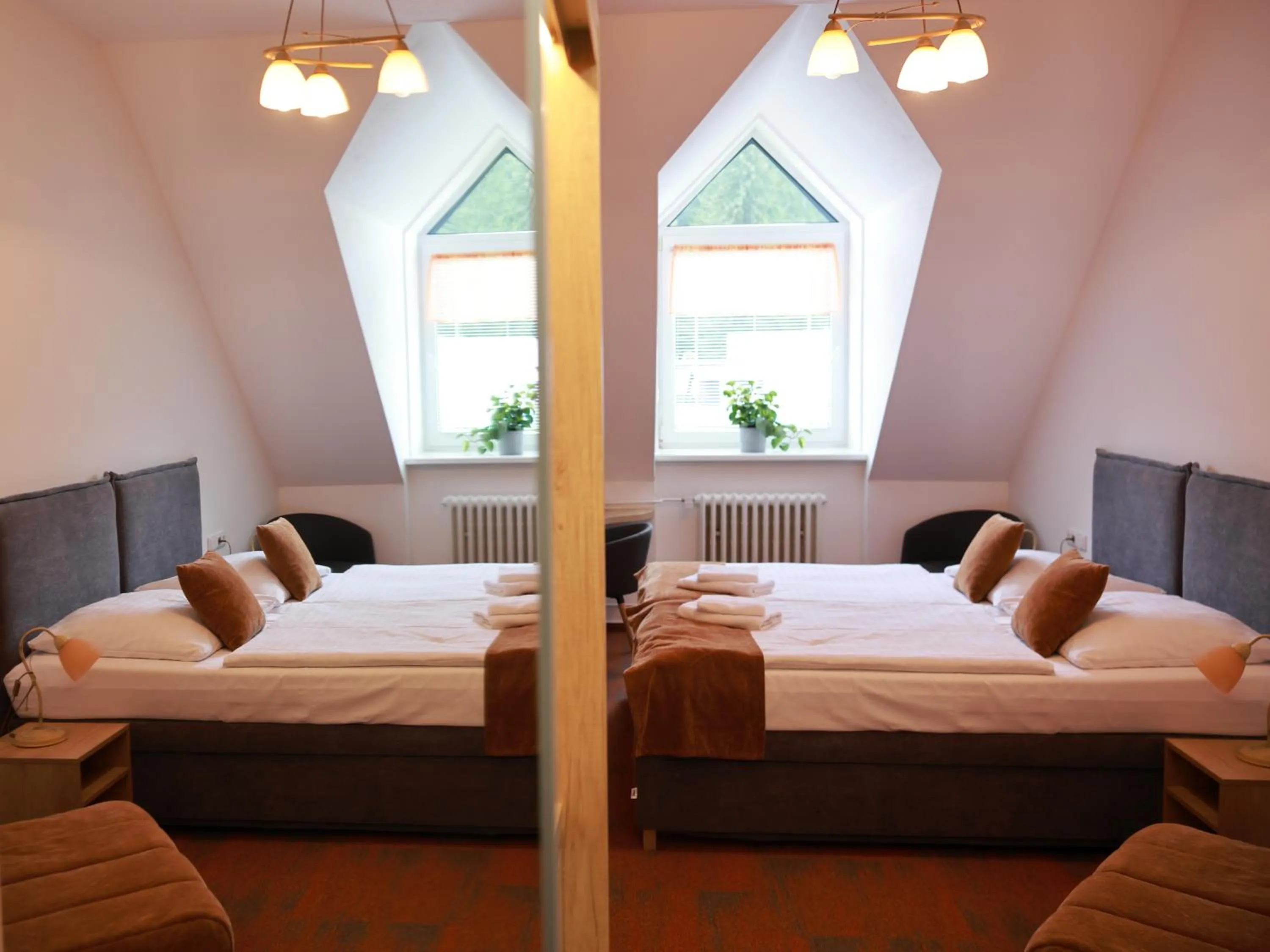 Bed in Hotel Skicentrum