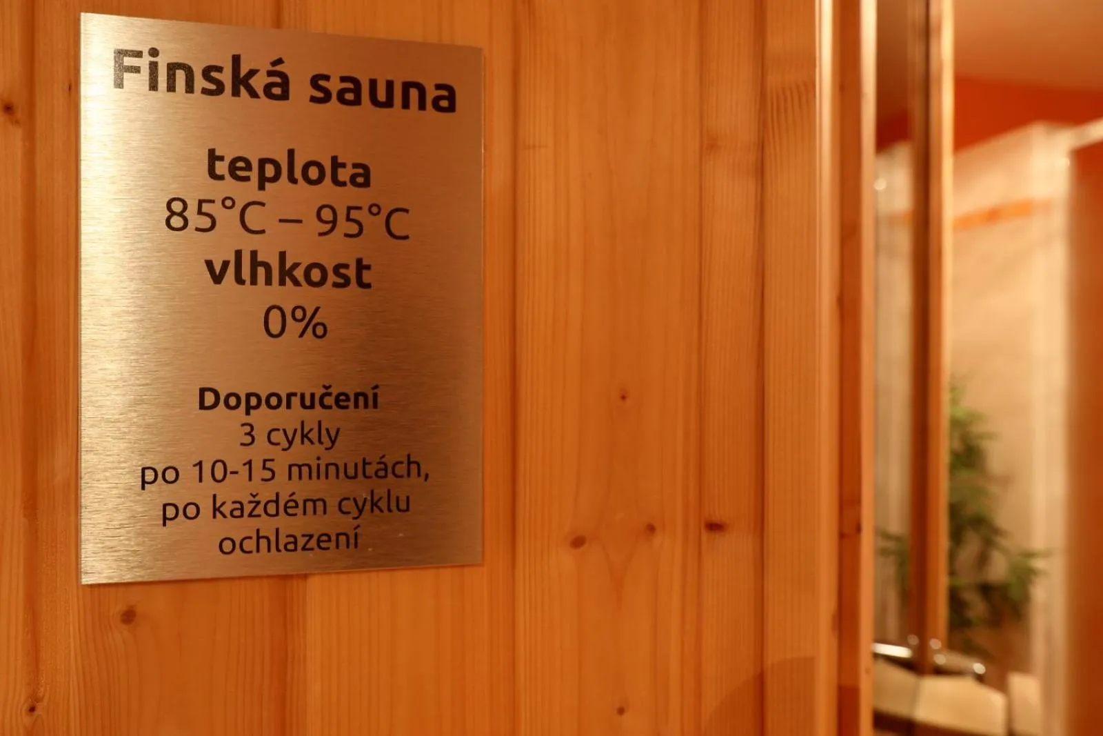 Sauna in Hotel Skicentrum