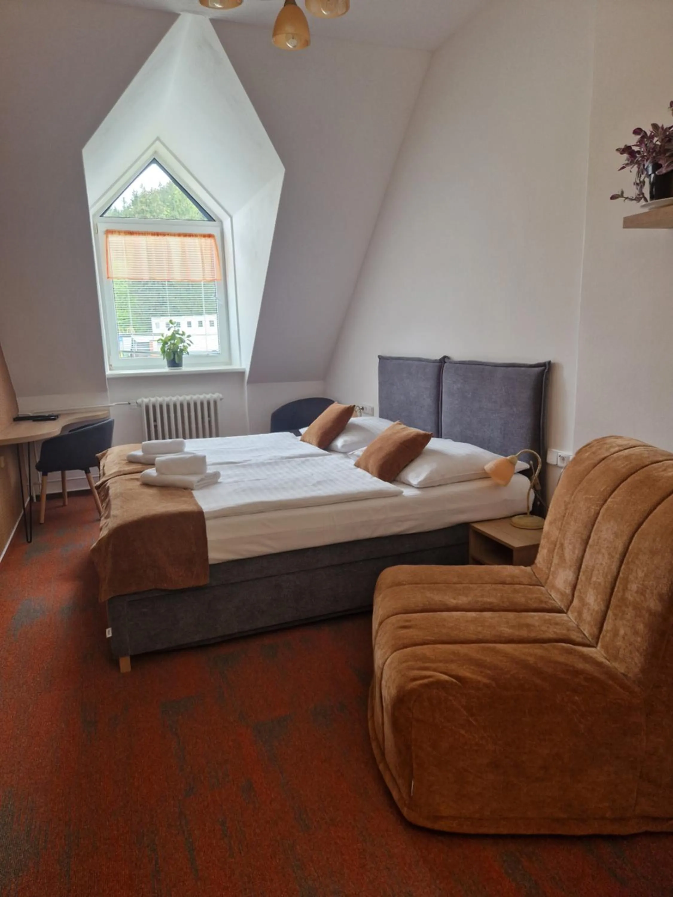 Bed in Hotel Skicentrum