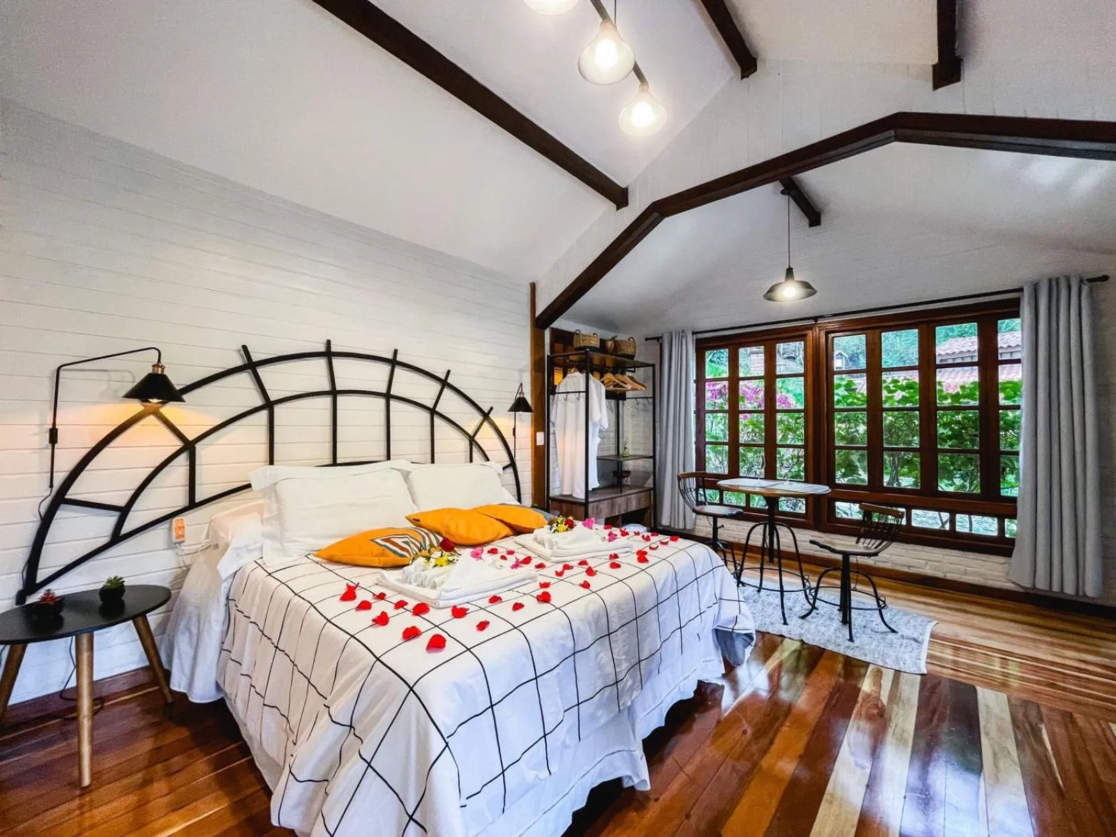 Bed in Pousada Solar D'Araucaria