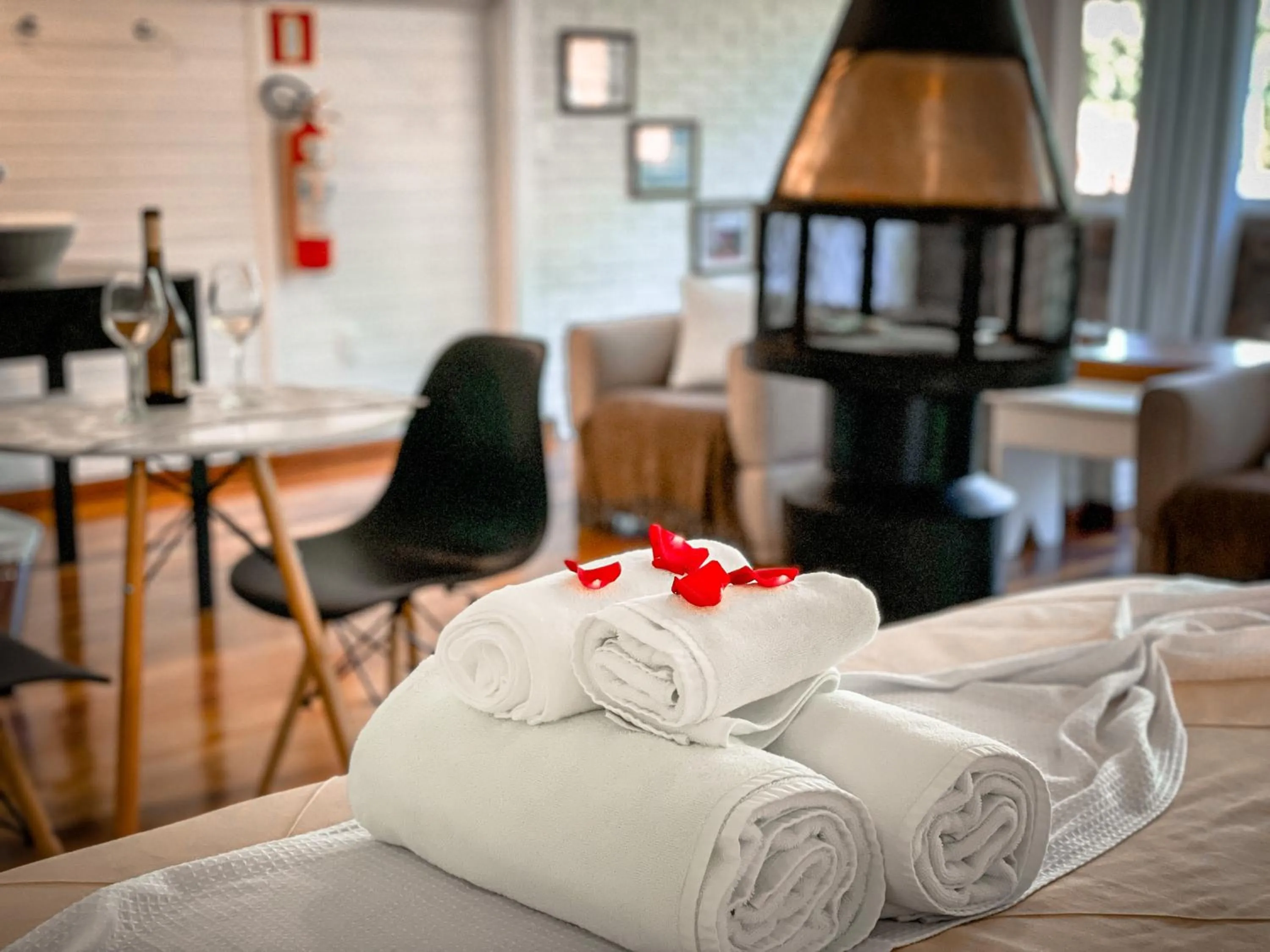 Bed in Pousada Solar D'Araucaria