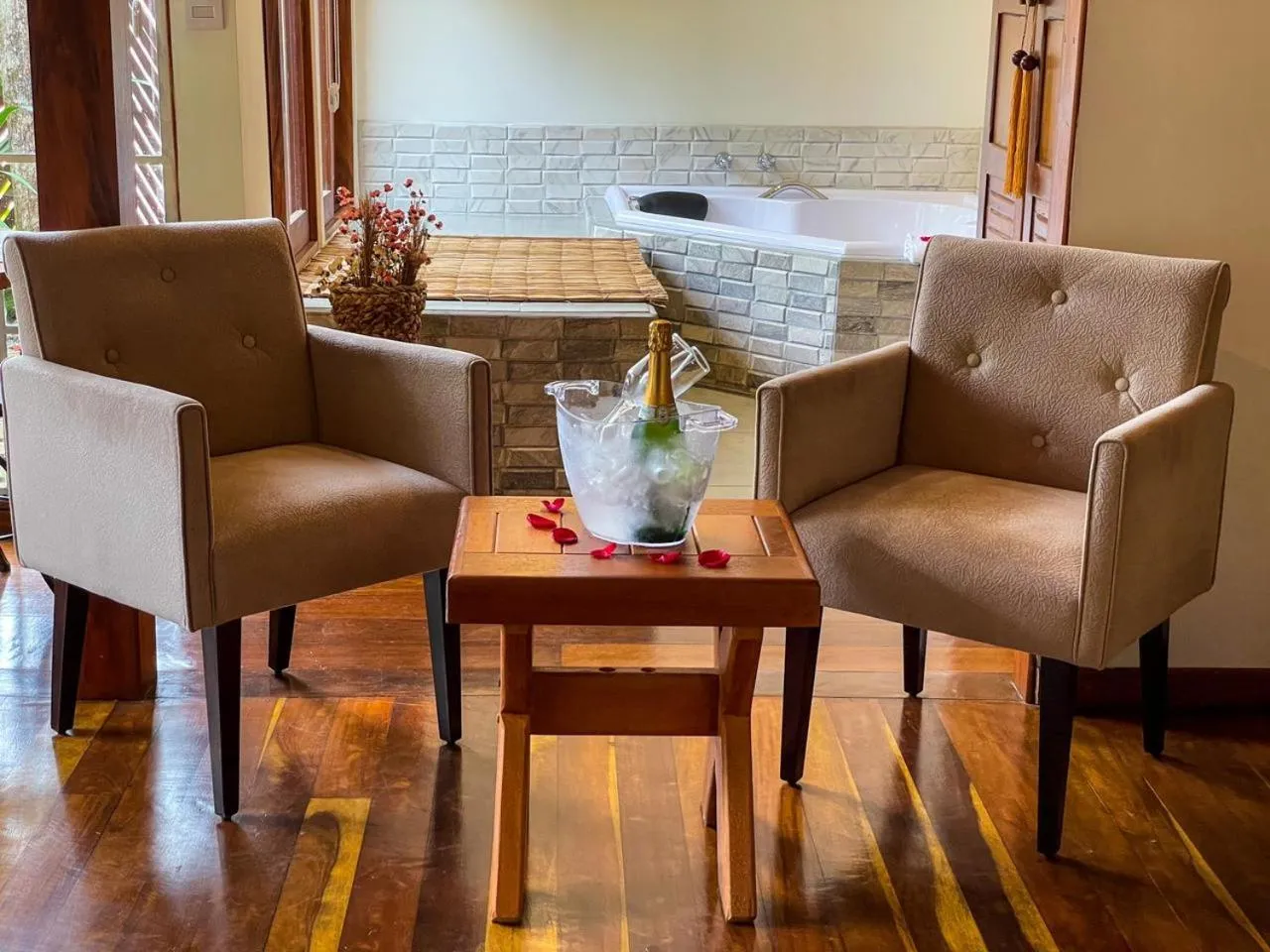 Hot Tub in Pousada Solar D'Araucaria