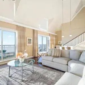 Living room in Oak Bay Beach Hotel