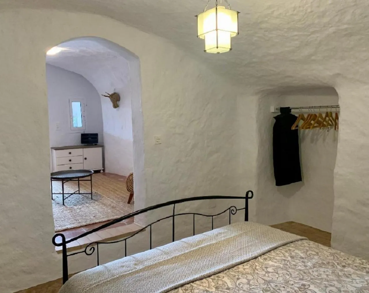 Bedroom, Bed in Cueva Romana, Adults Only Cave House