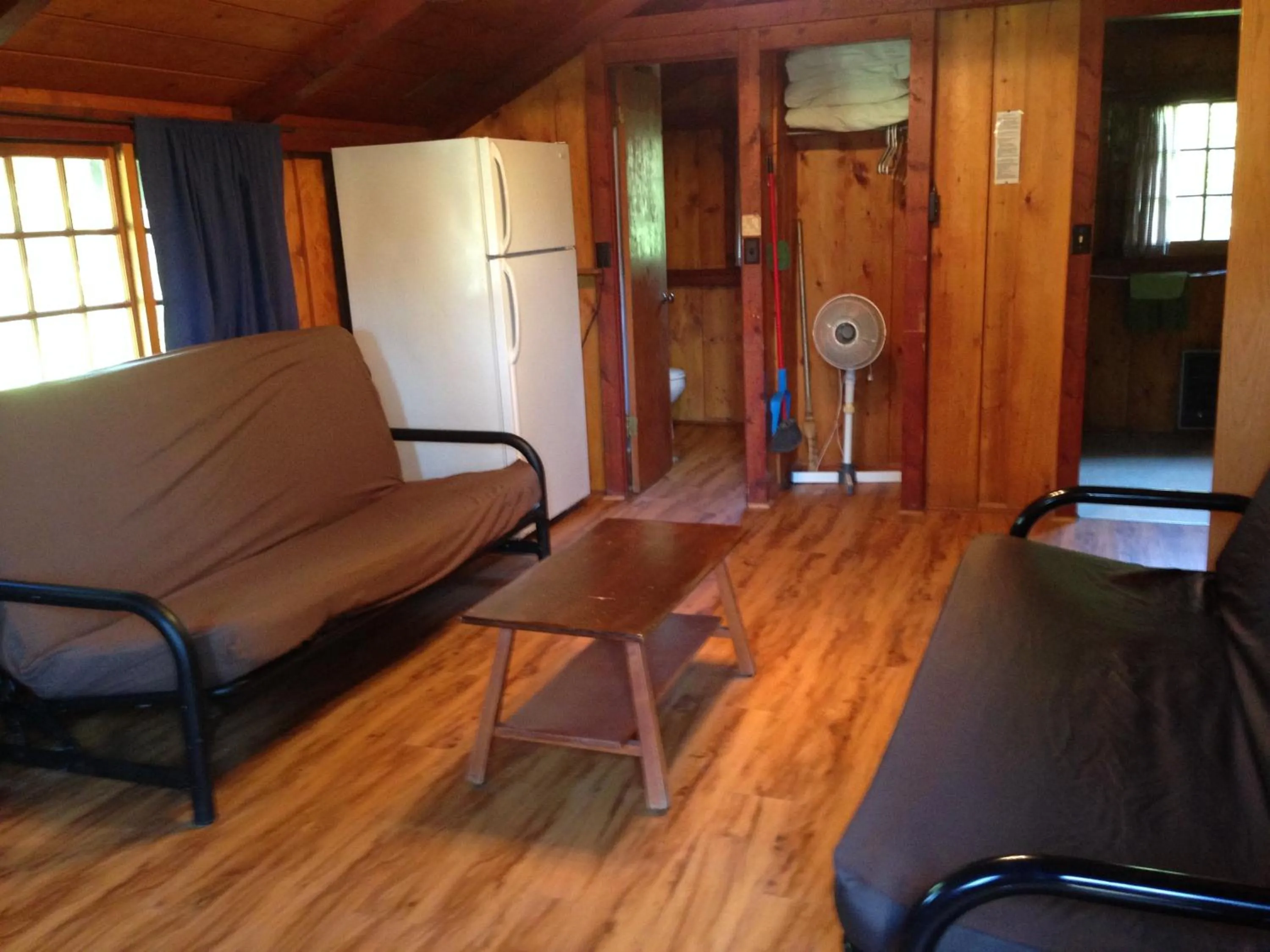 Living room in Addison's Bungalows