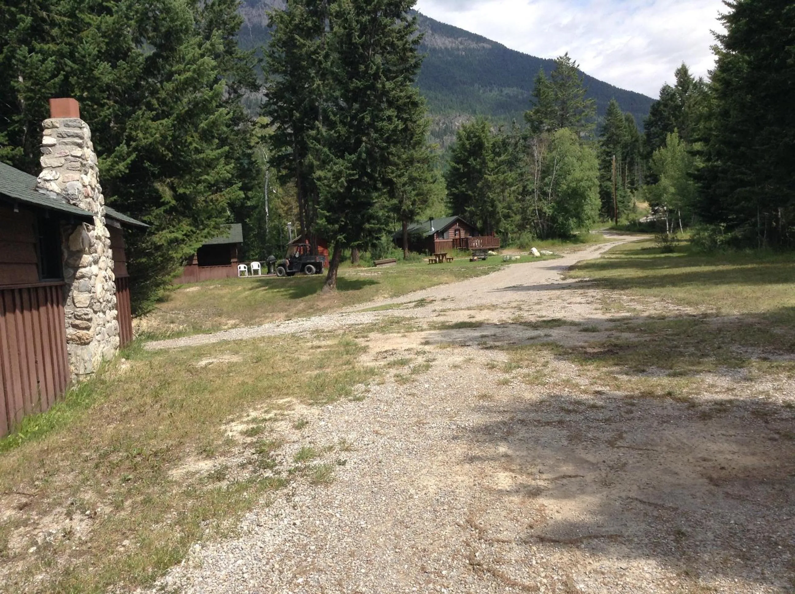Bird's eye view in Addison's Bungalows