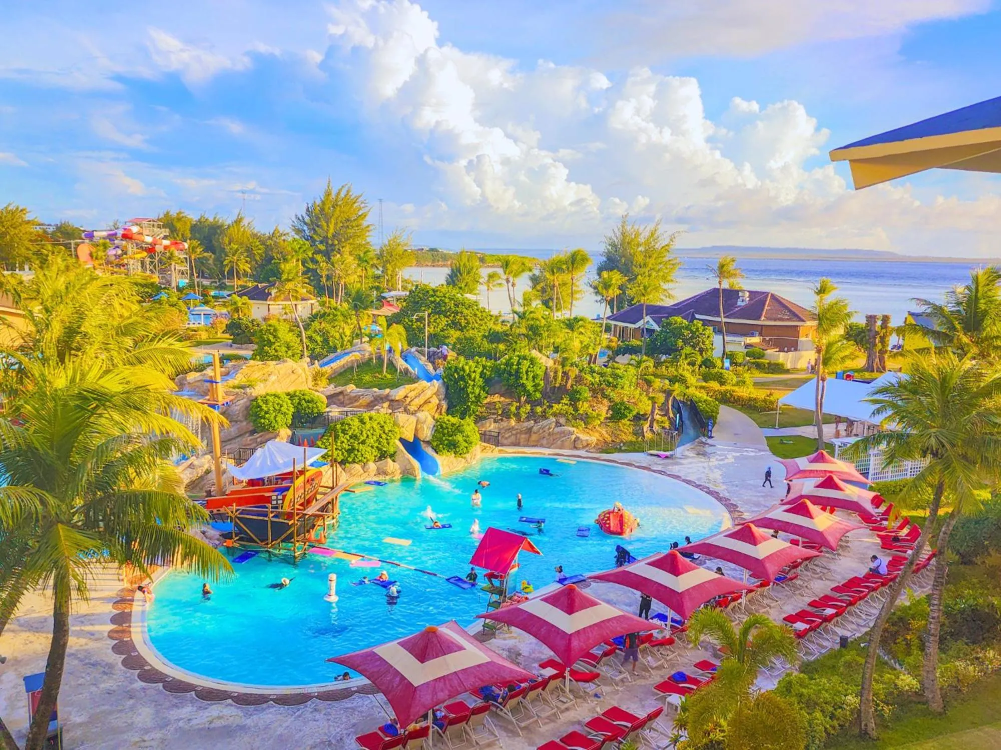Swimming pool in Pacific Islands Club Saipan